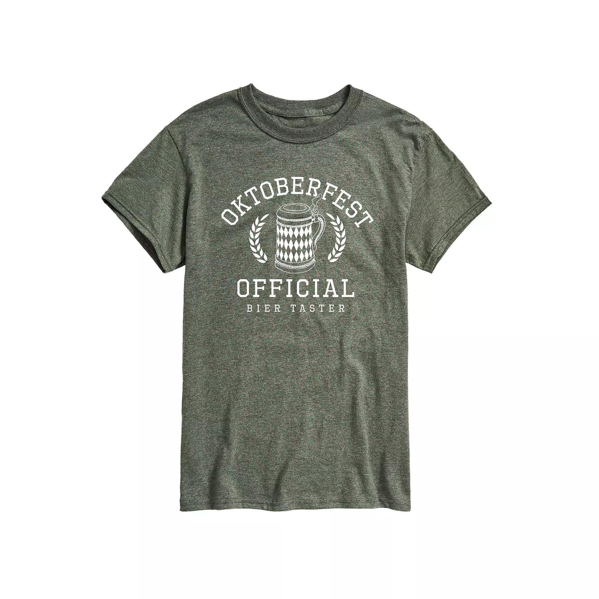 Men's Oktoberfest Official Bier Taster Tee,  Product Image