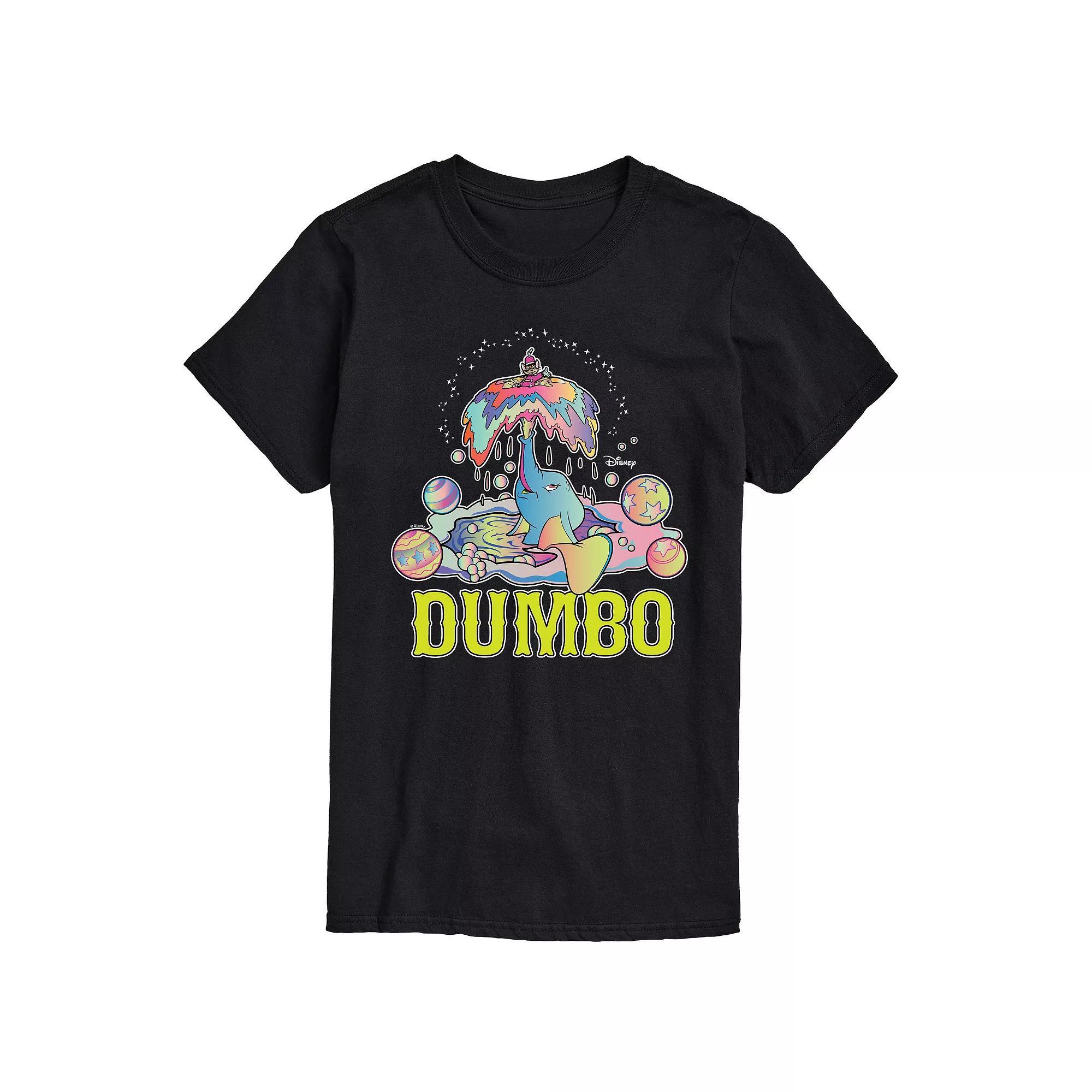 Disney's Dumbo Men's Psychedelic Graphic Tee,  Product Image