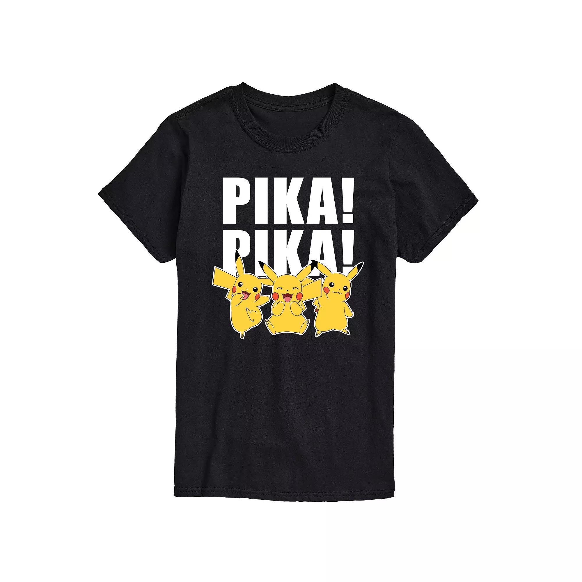 Men's Pokemon Multi Pika Tee,  Product Image