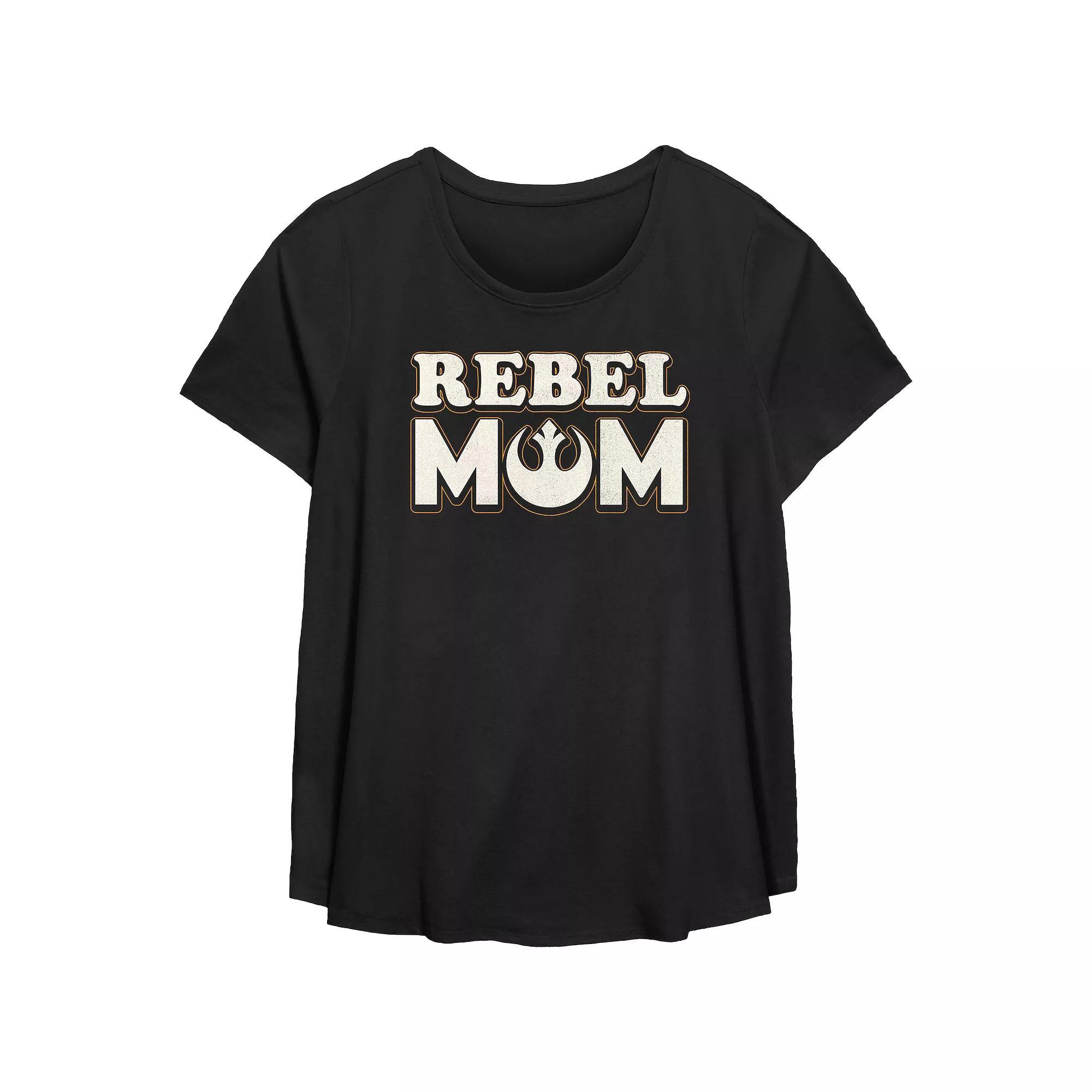 Disney's The Aristocats Plus Size Cat Mom Scoop Hem Flowy Graphic Tee, Women's, Size: 3XL, Black Product Image