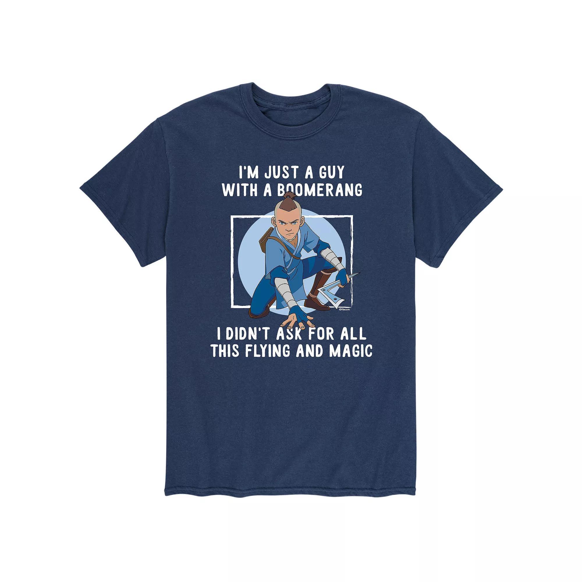 Big & Tall Avatar The Last Airbender Just A Guy Graphic Tee, Men's,  Product Image