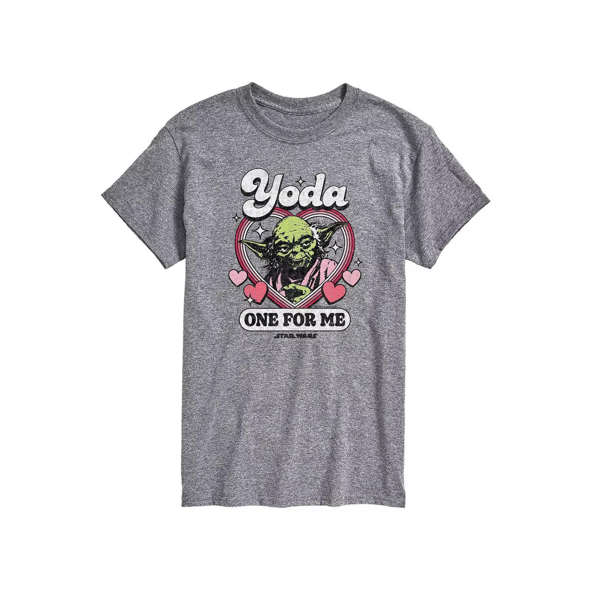 Big & Tall Star Wars Yoda One For Me Graphic Tee, Men's,  Product Image