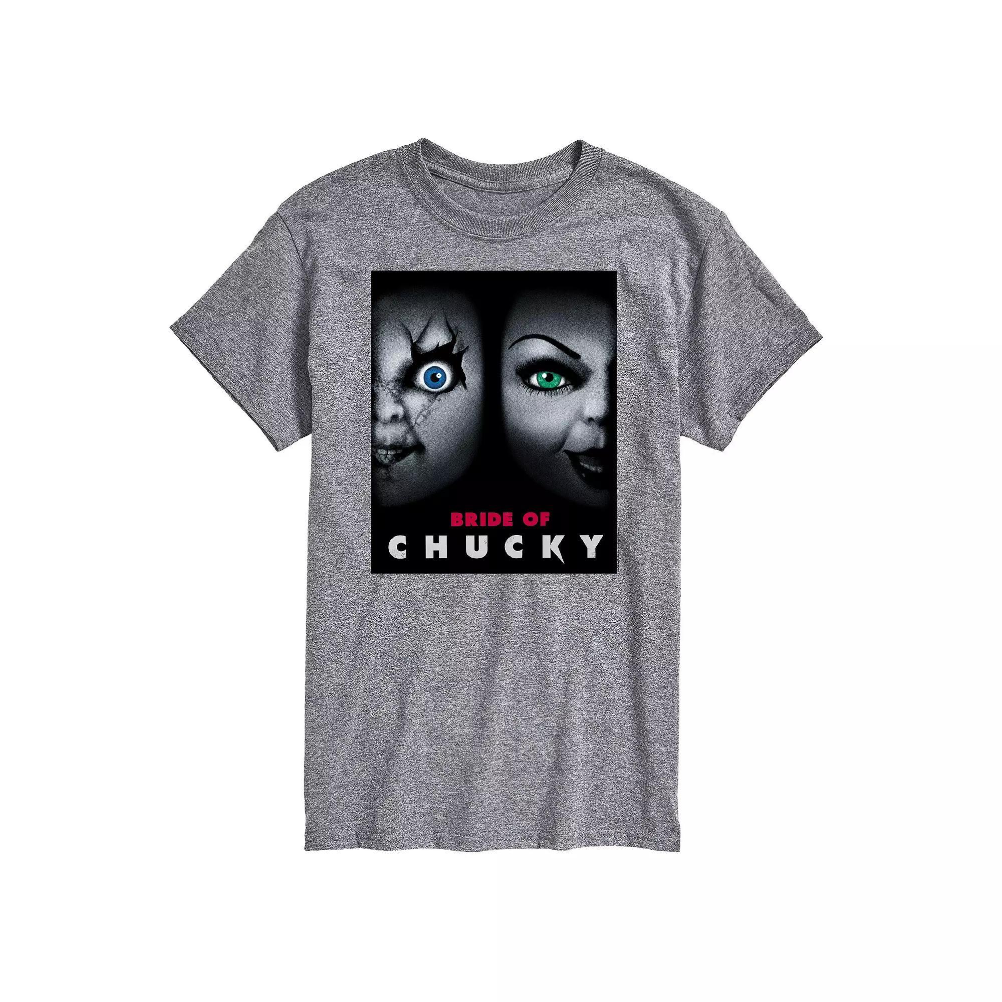 Big & Tall Chucky Bride Of Chucky Graphic Tee, Men's,  Product Image