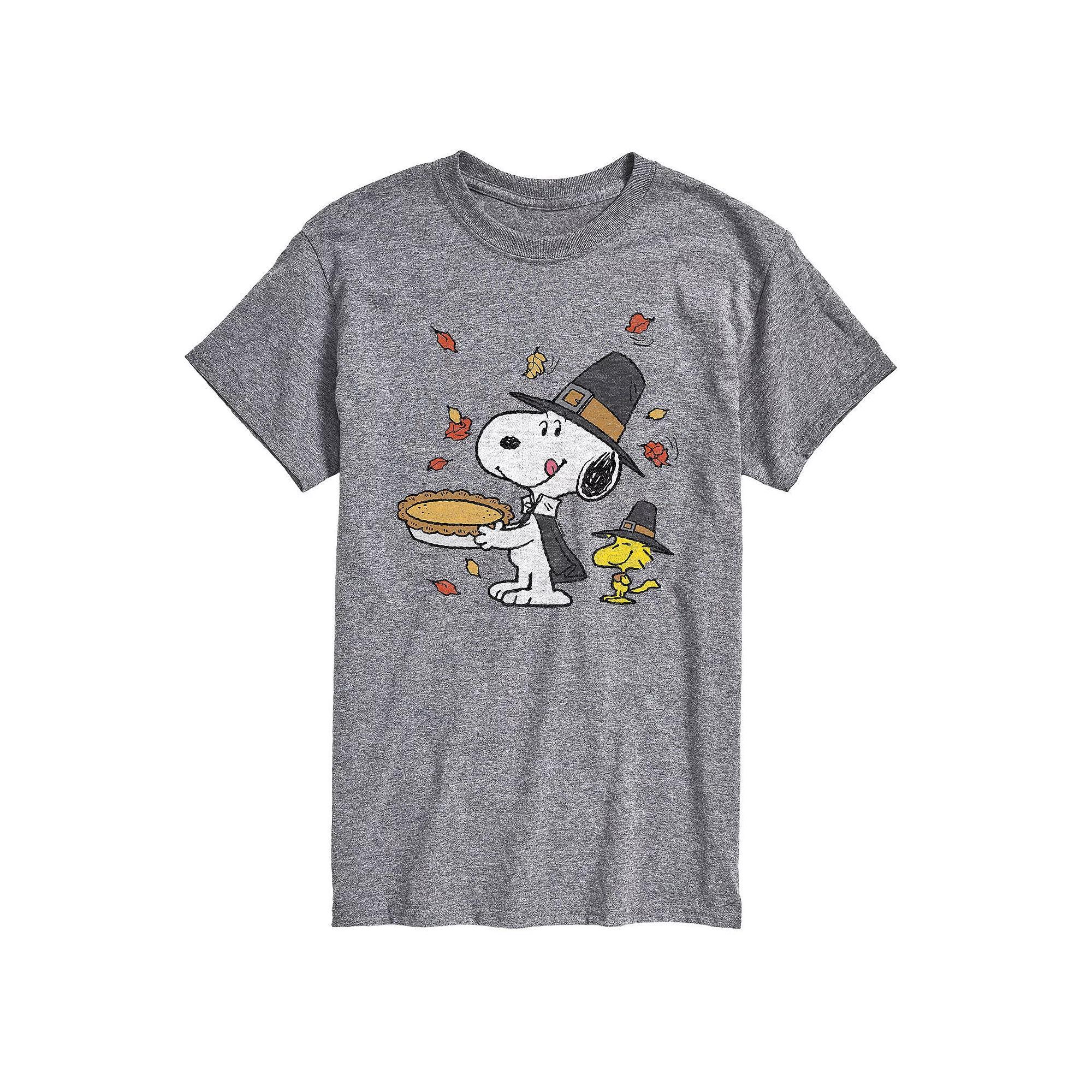 Big & Tall Peanuts Thanksgiving Scene, Men's,  Product Image