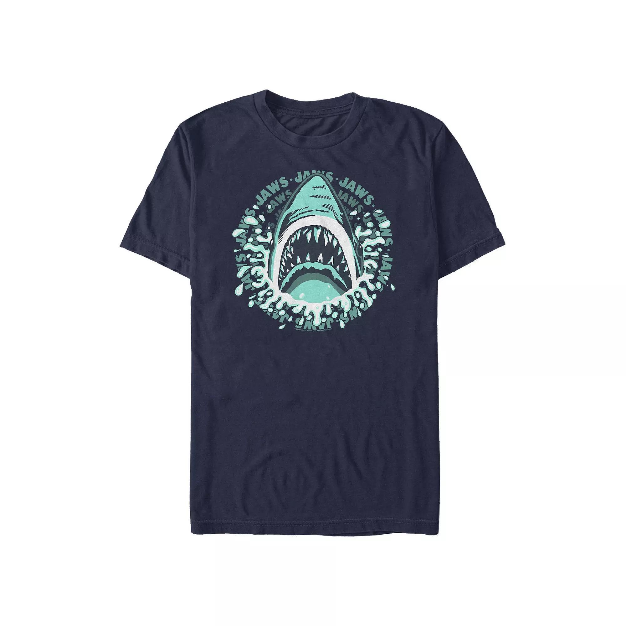 Men's Jaws Shark Splash Graphic Tee,  Product Image