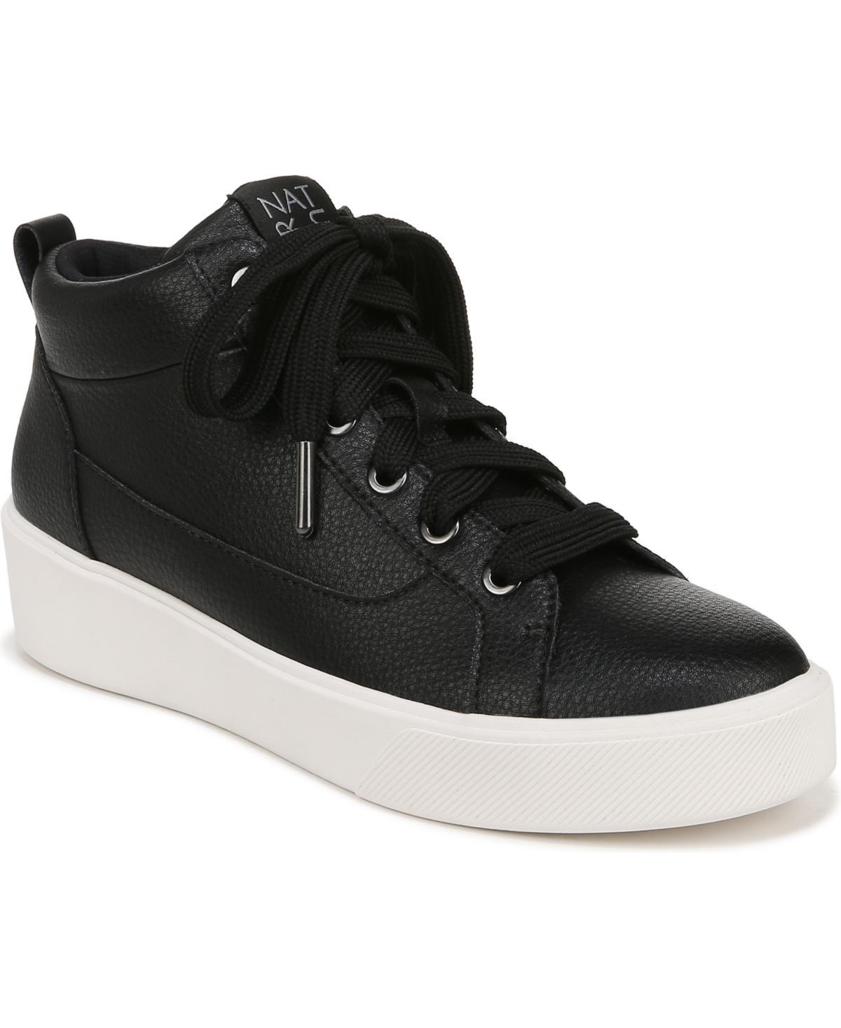 Naturalizer Morrison Mid High-Top Fashion Casual Sneakers Leather) Women's Shoes Product Image