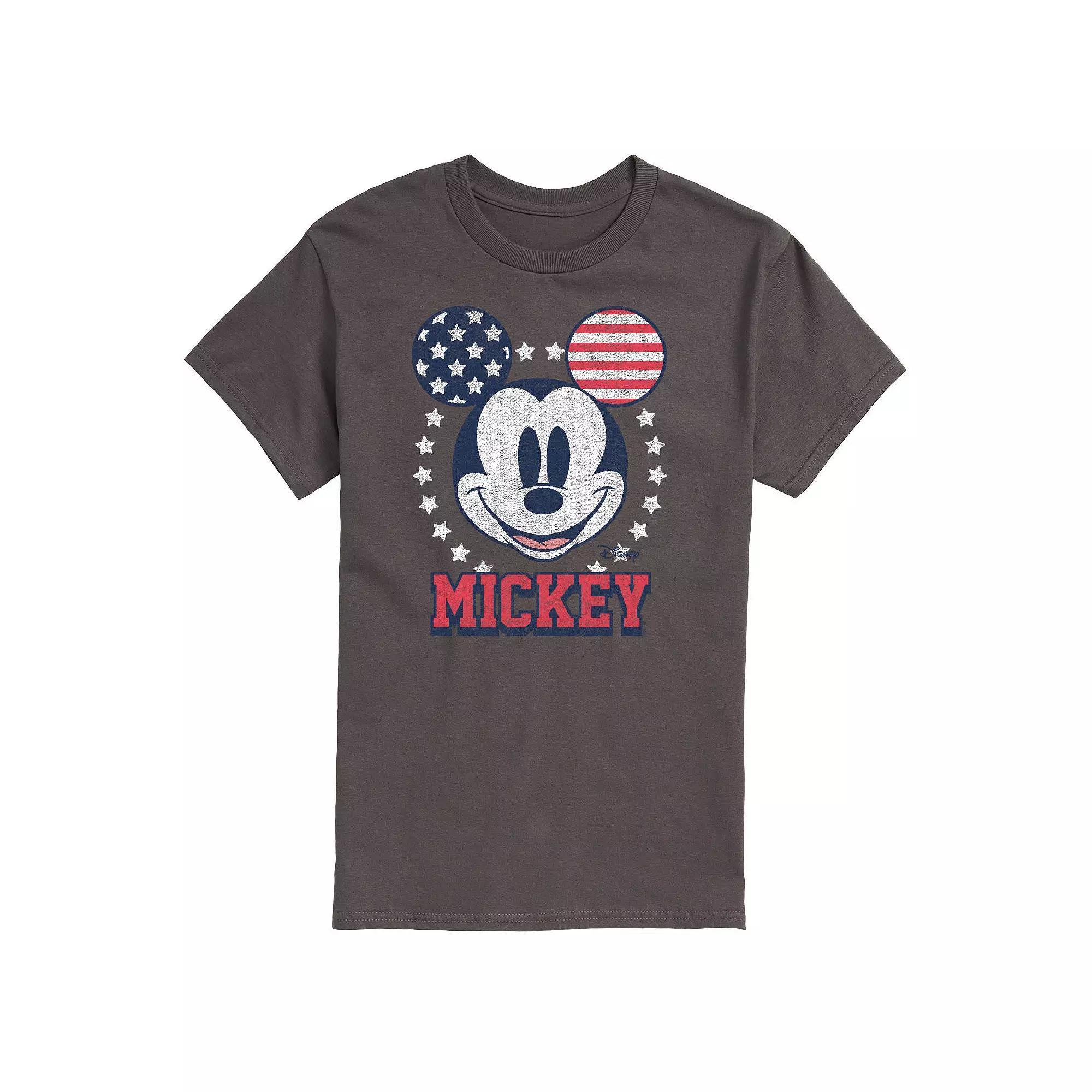 Disney's Mickey Mouse Men's USA Ears Graphic Tee,  Product Image