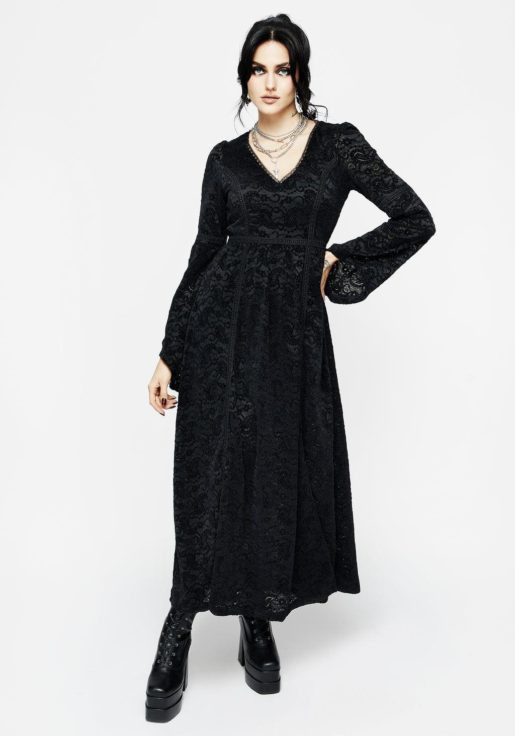 Perception Lace Maxi Dress Product Image