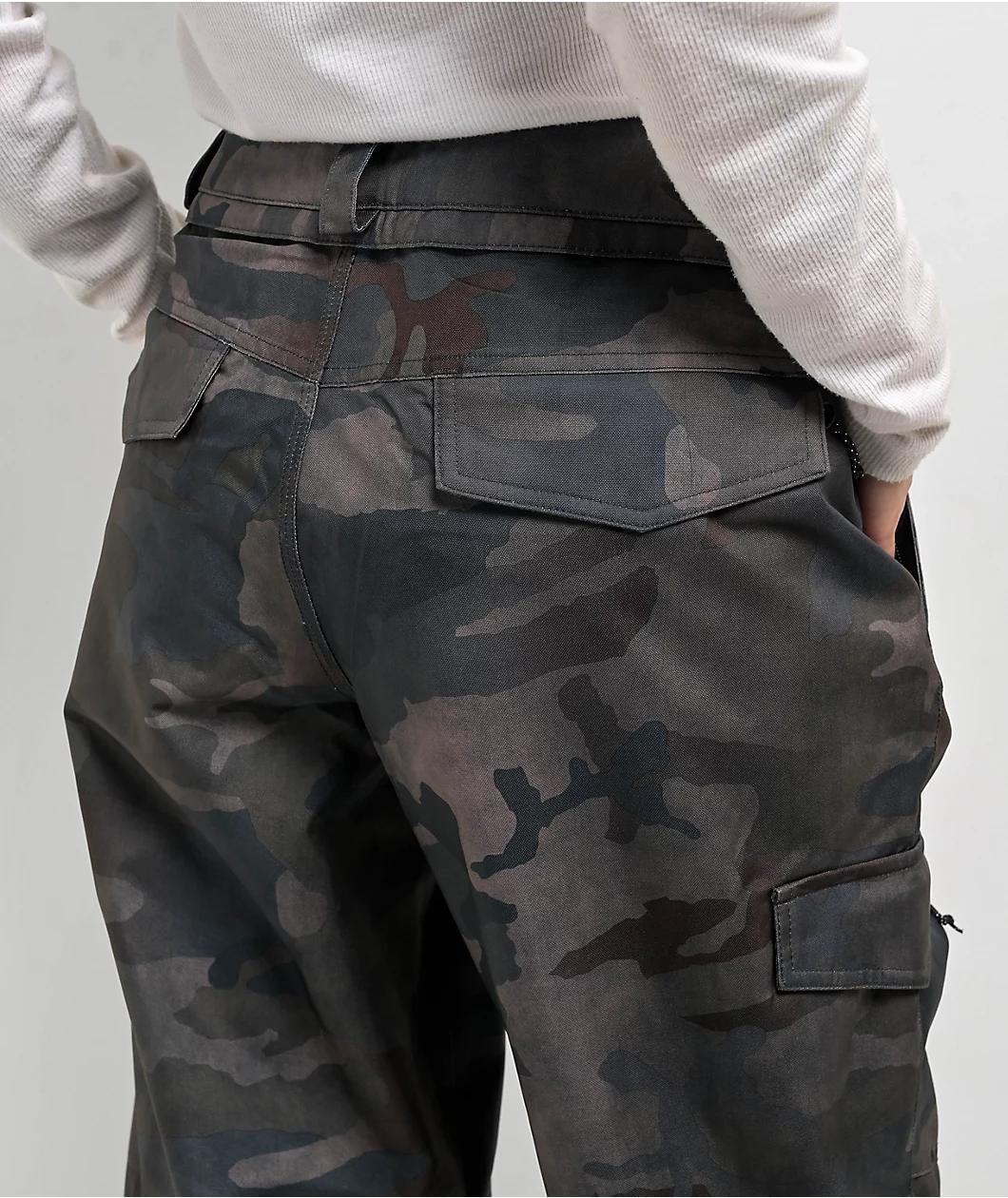 Volcom Wildling Cloudwash Camo 15K Snowboard Pants Product Image