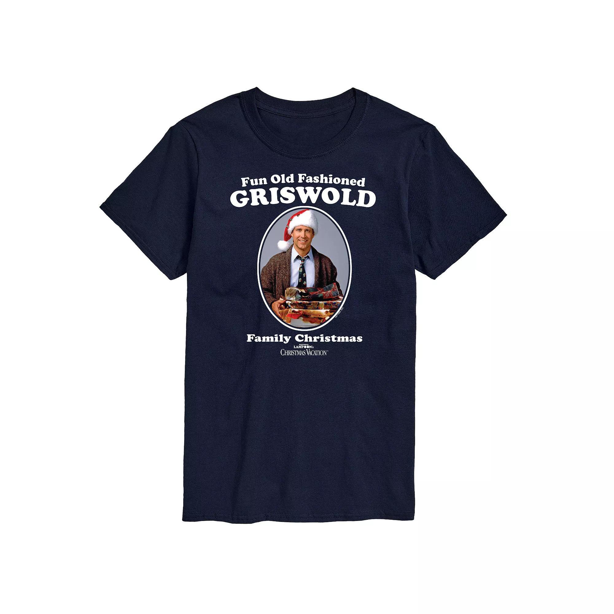 Big & Tall National Lampoon's Christmas Vacation Old Fashion Griswold Graphic Tee, Men's,  Product Image