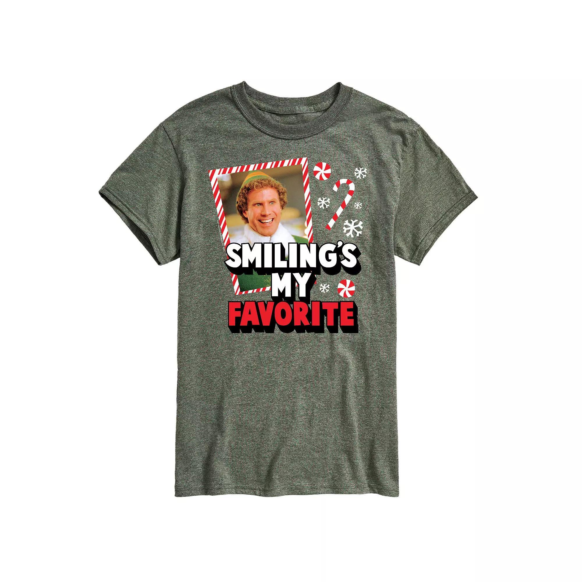 Men's Elf Smilings My Favorite Tee,  Product Image