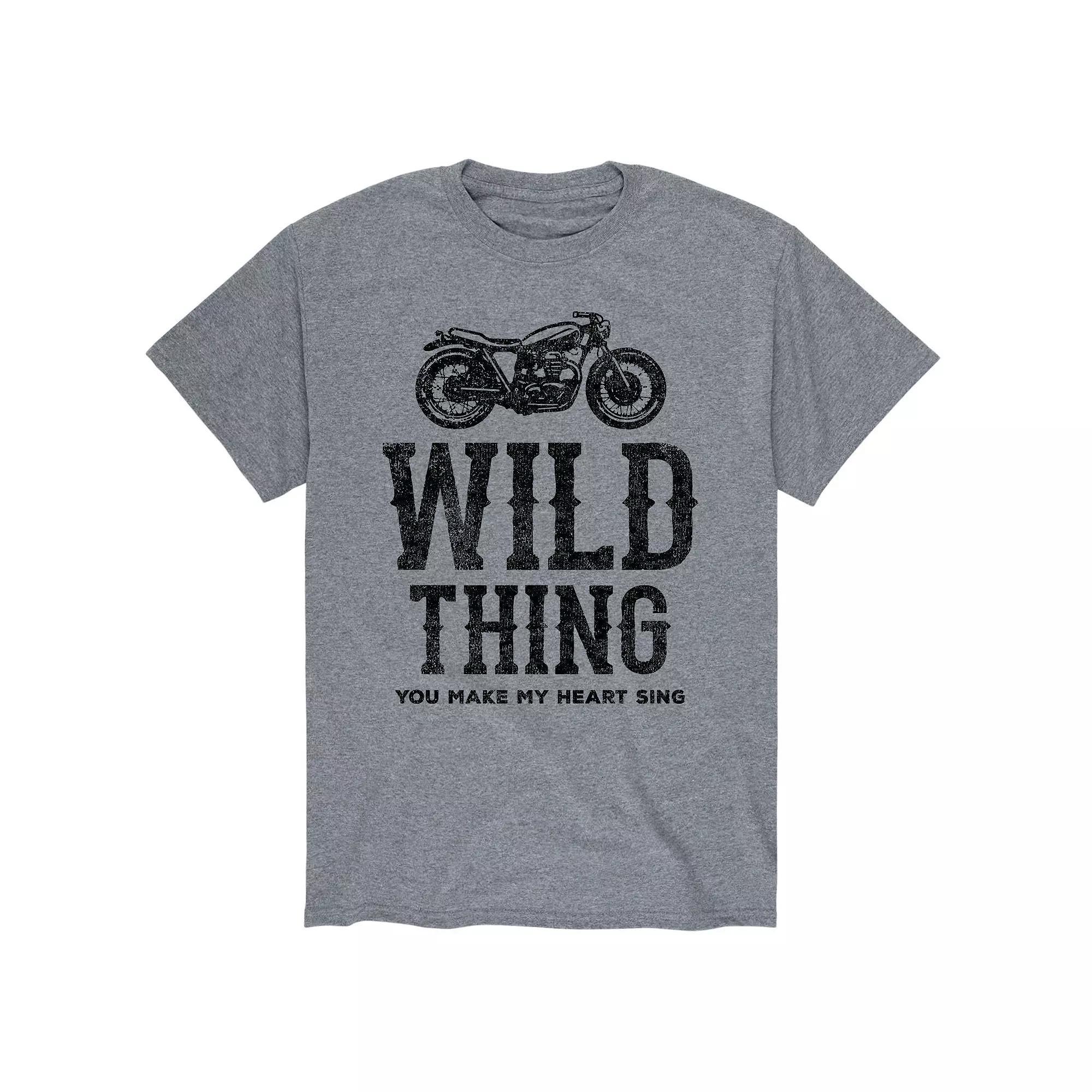 Men's Wild Thing You Make Heart Sing Tee, Size: Medium, White Product Image