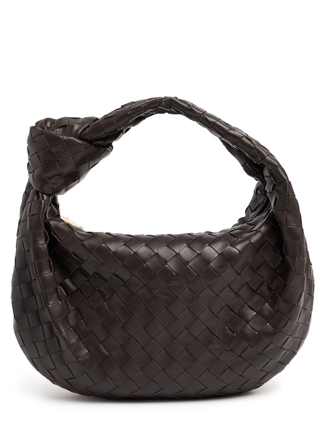 BOTTEGA VENETA Teen Jodie Leather Shoulder Bag In Fondant Product Image