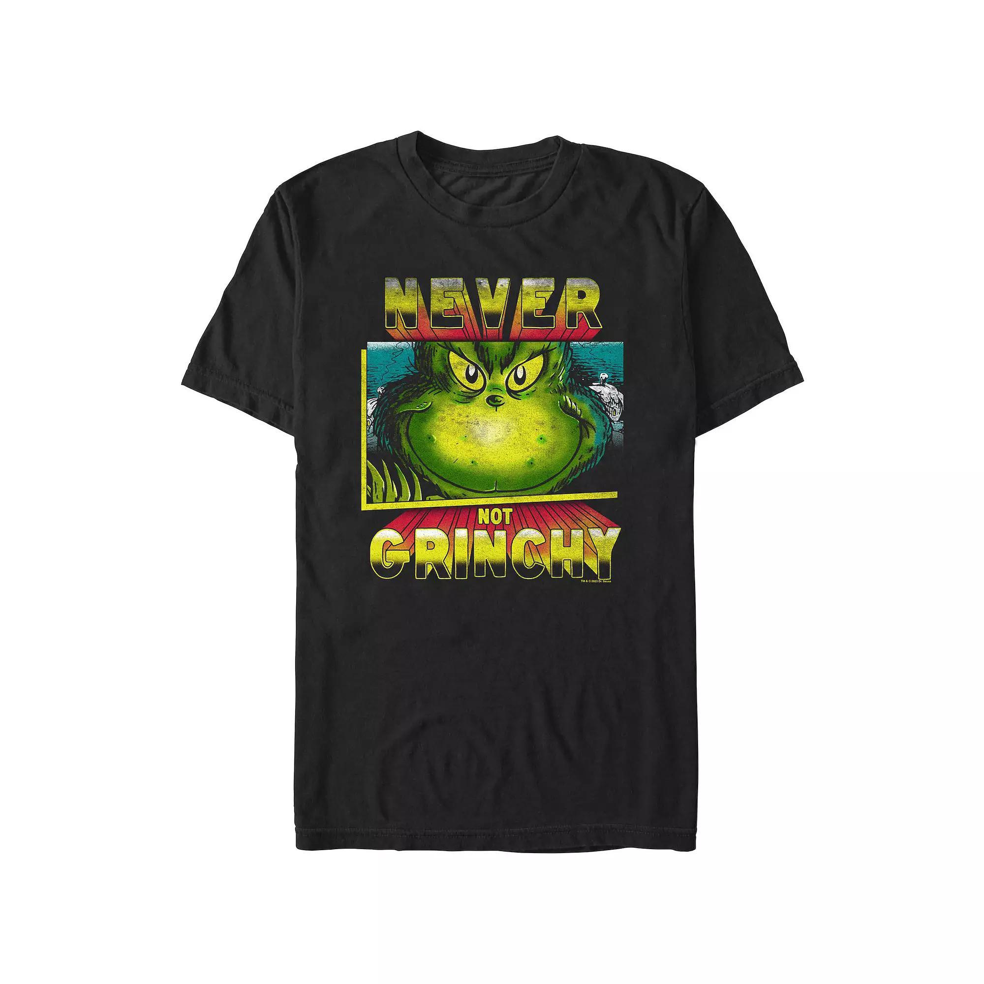 Men's Dr. Seuss Never Not Grinchy Graphic Tee,  Product Image