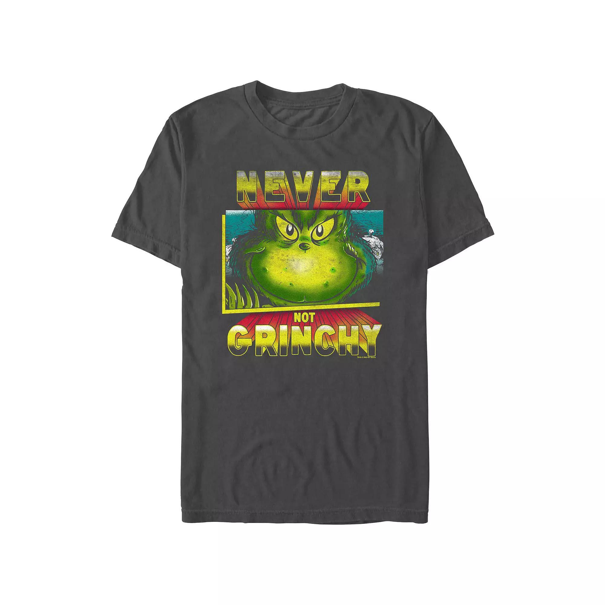 Men's Dr. Seuss Never Not Grinchy Graphic Tee,  Product Image