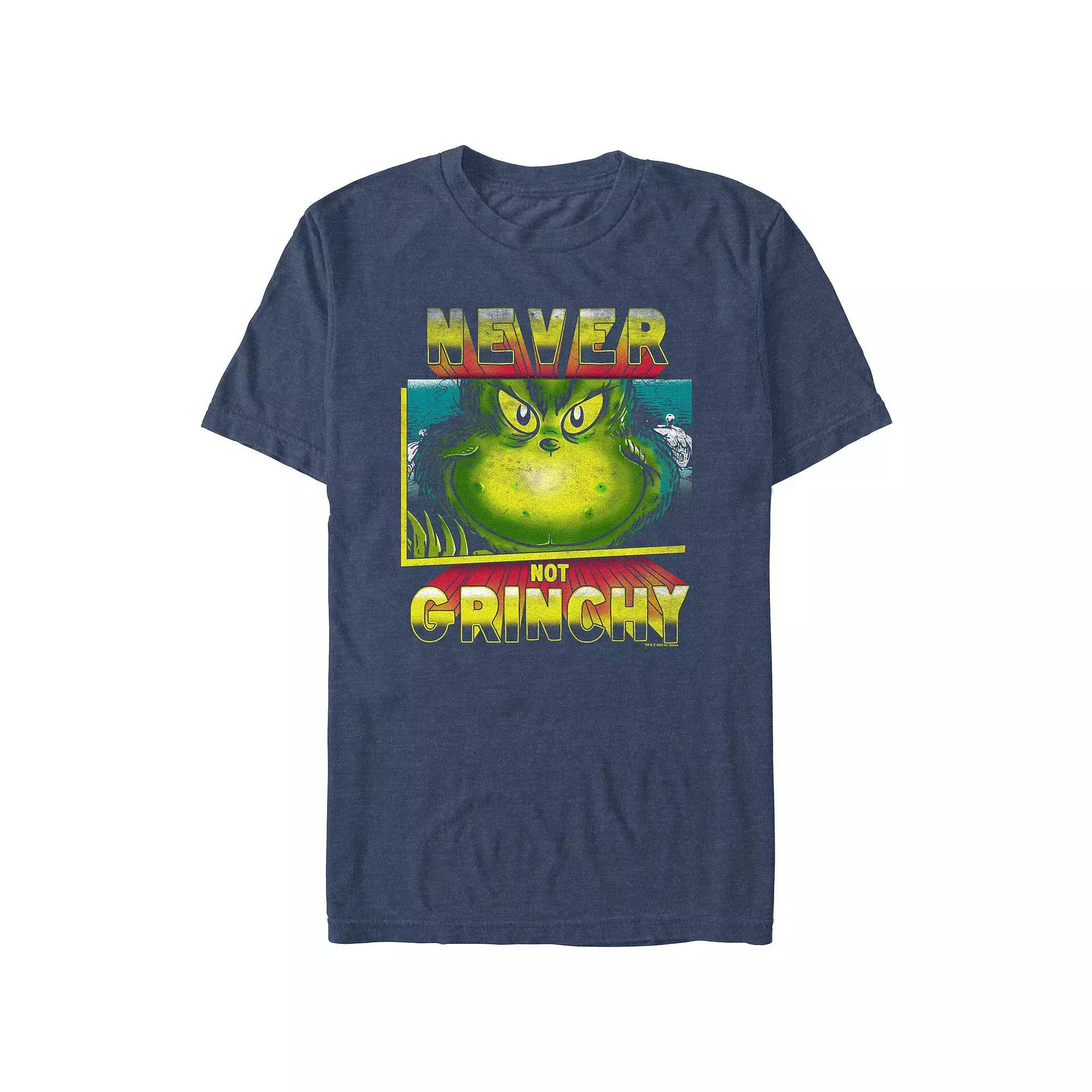 Men's Dr. Seuss Never Not Grinchy Graphic Tee,  Product Image