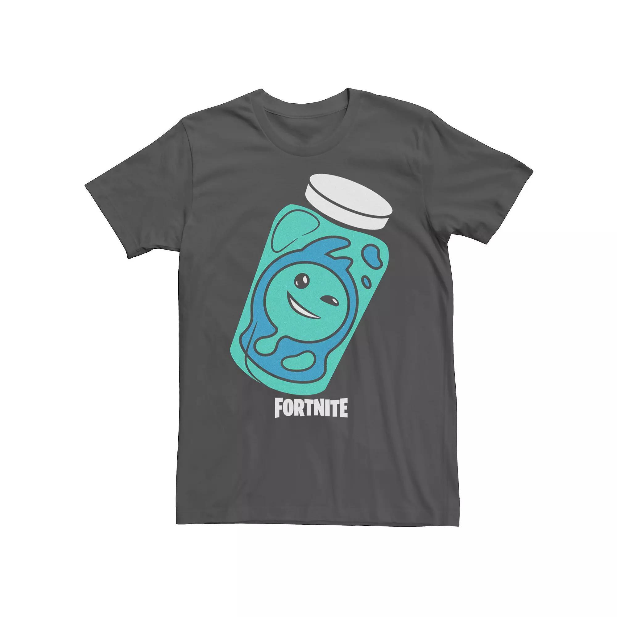 Men's Fortnite Planet Rippley In A Jar Graphic Tee, Size: Medium, Grey Product Image
