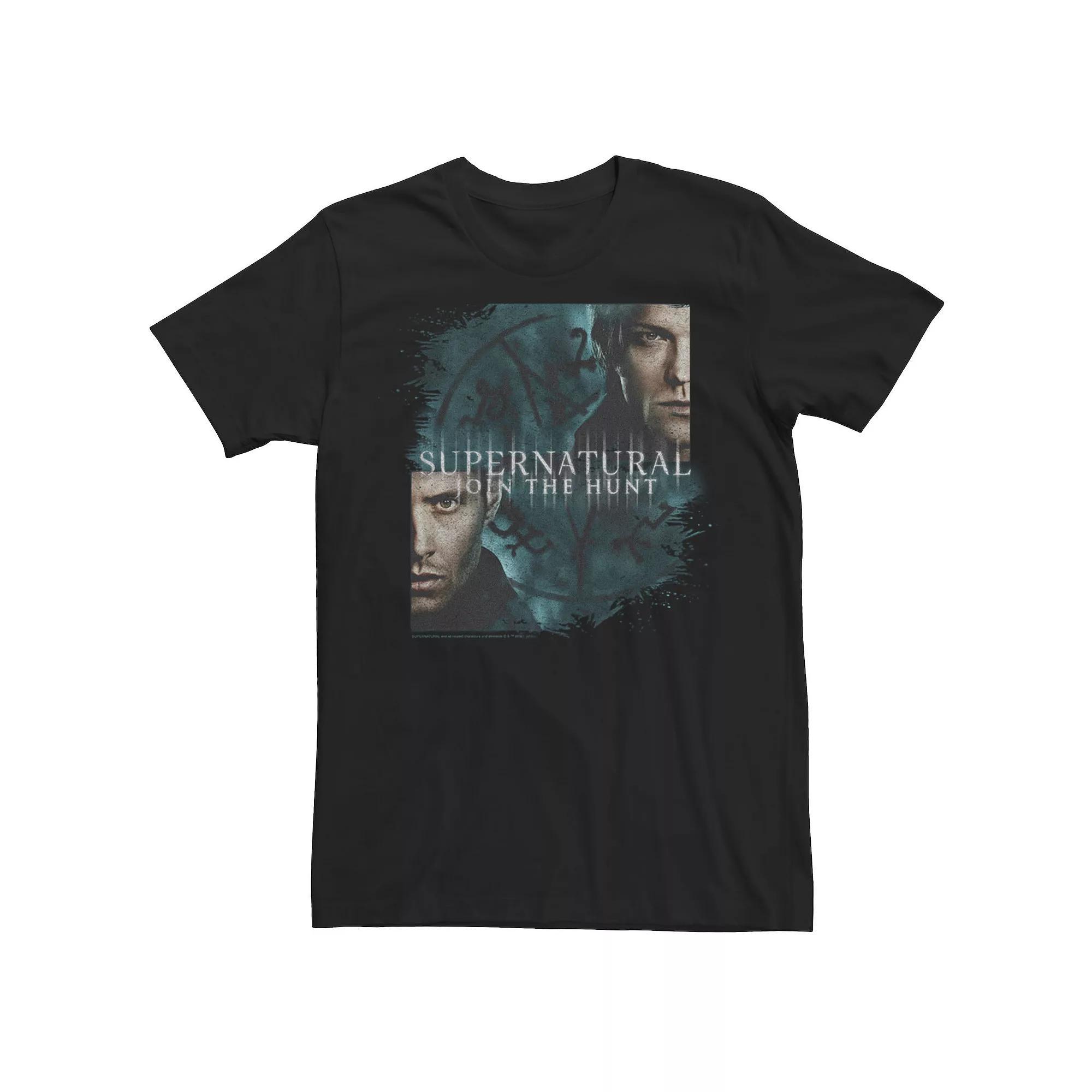 Men's Supernatural Tv Brothers Tee, Size: Small, Black Product Image