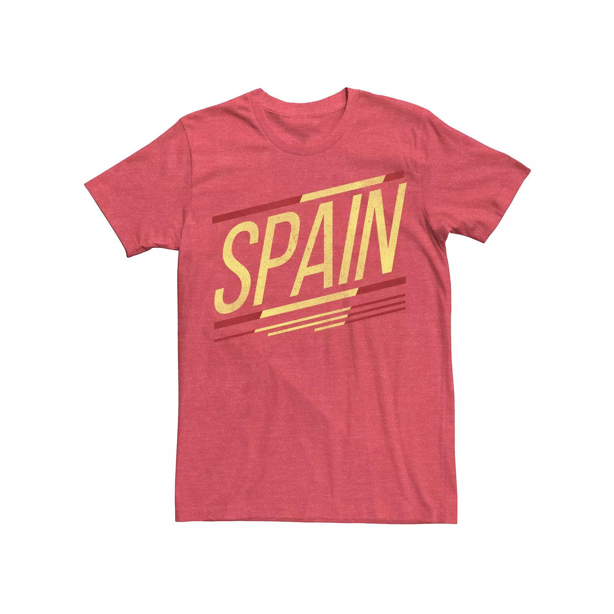 Men's Gonzales Spain Slanted Stripe Logo Tee,  Product Image