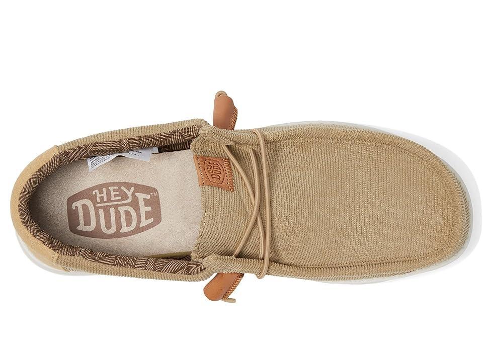 Hey Dude Wally Corduroy (Tan 1) Men's Shoes Product Image