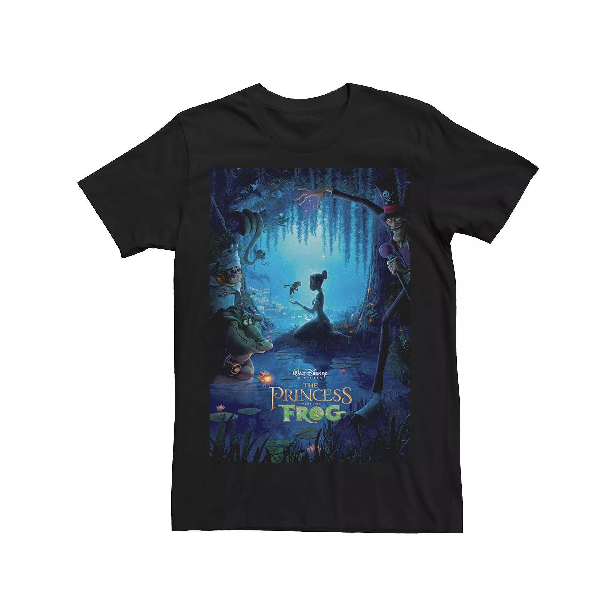 Big & Tall Disney Princess And The Frog Classic Poster Tee, Men's,  Product Image