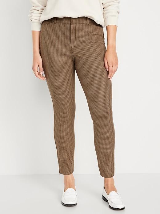 High-Waisted Pixie Skinny Ankle Pants Product Image