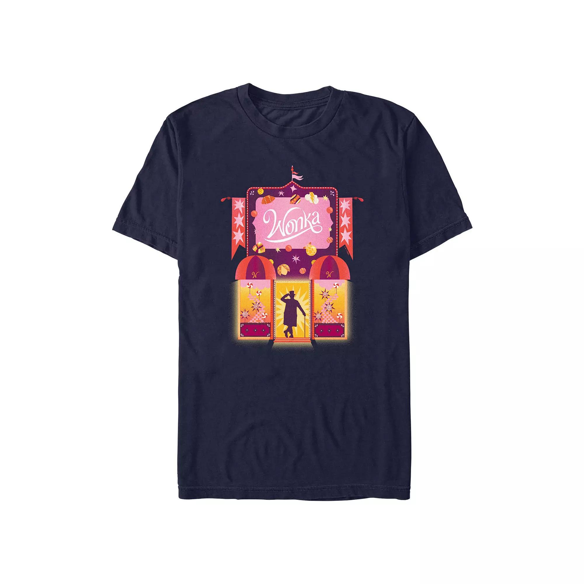 Men's Wonka Candy Shop Graphic Tee,  Product Image