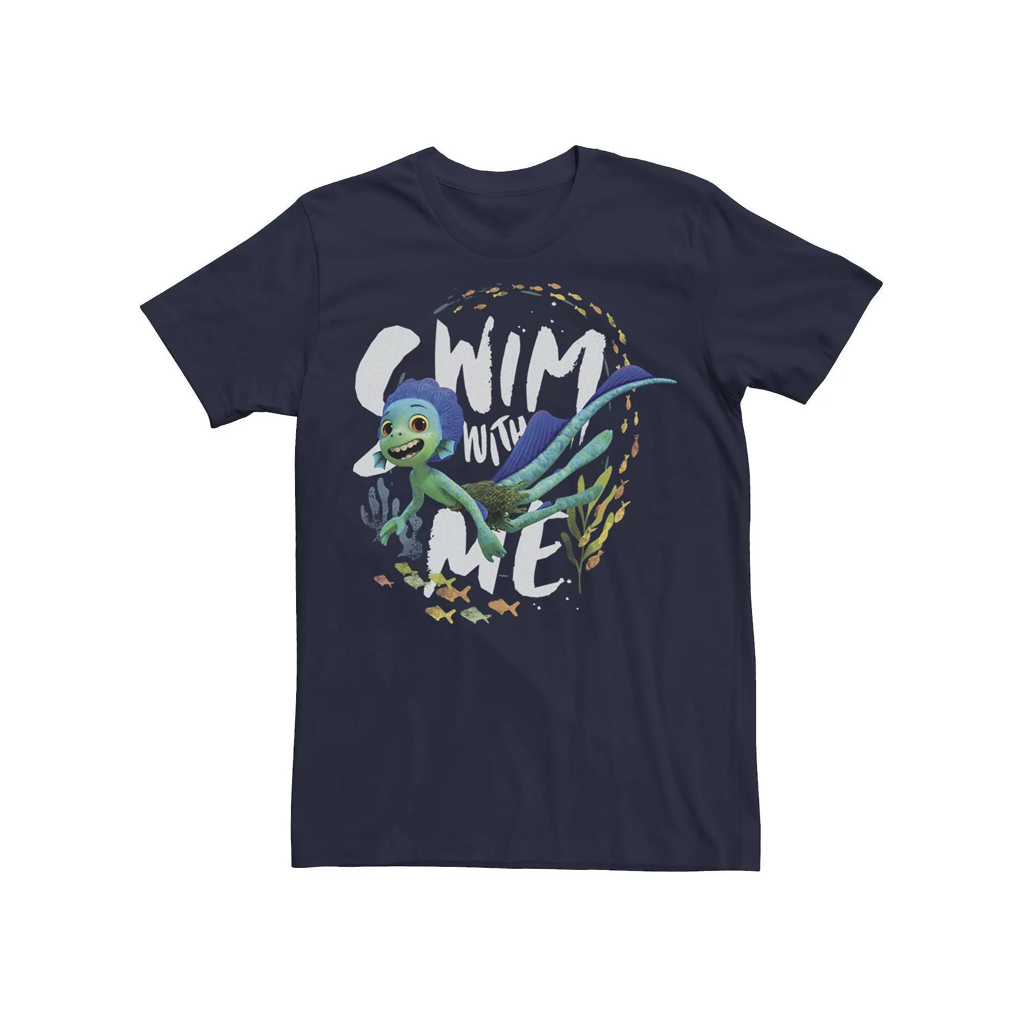 Disney / Pixar's Luca Men's Swim With Me Tee,  Product Image