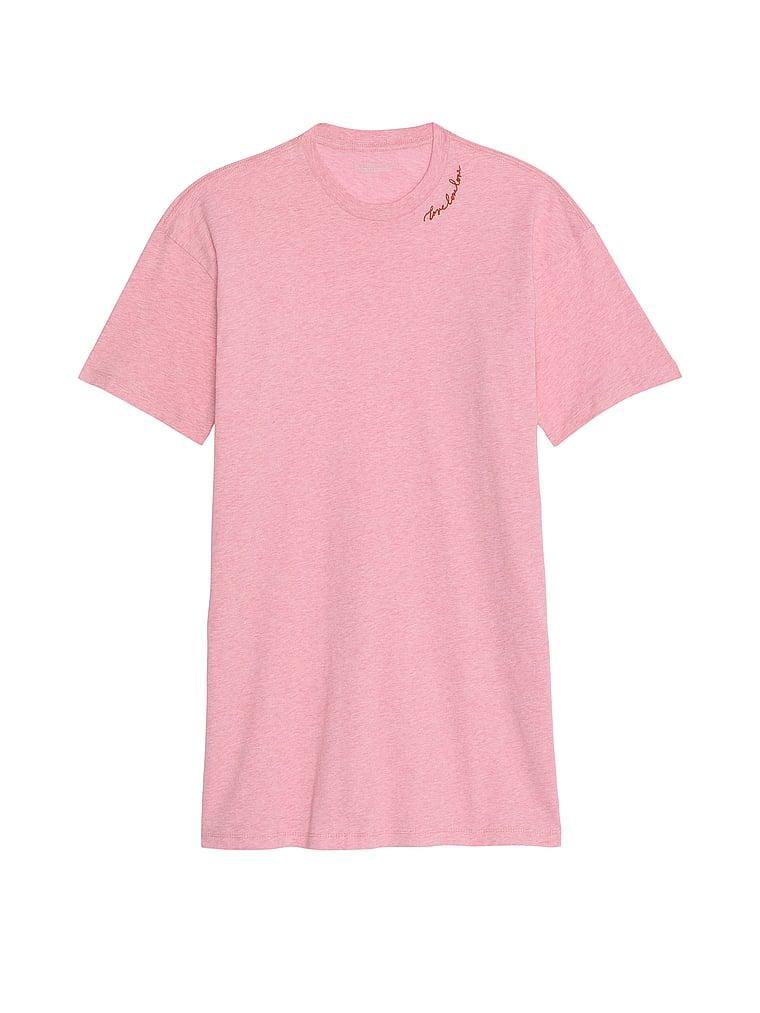 100% Cotton Oversized Sleep Tee Product Image