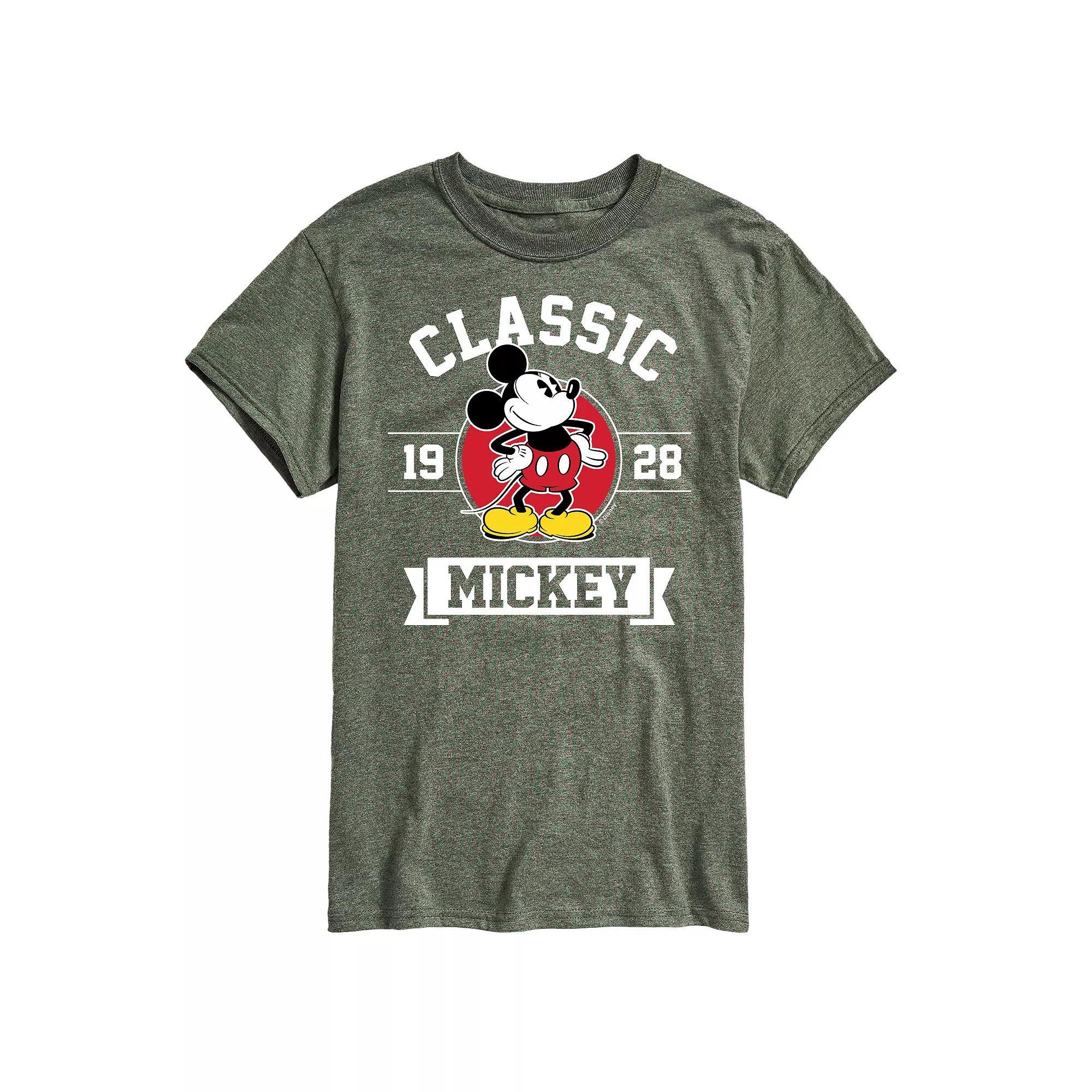 Disney's Mickey Mouse Men's Classic 1928 Graphic Tee, Size: Medium, Black Product Image