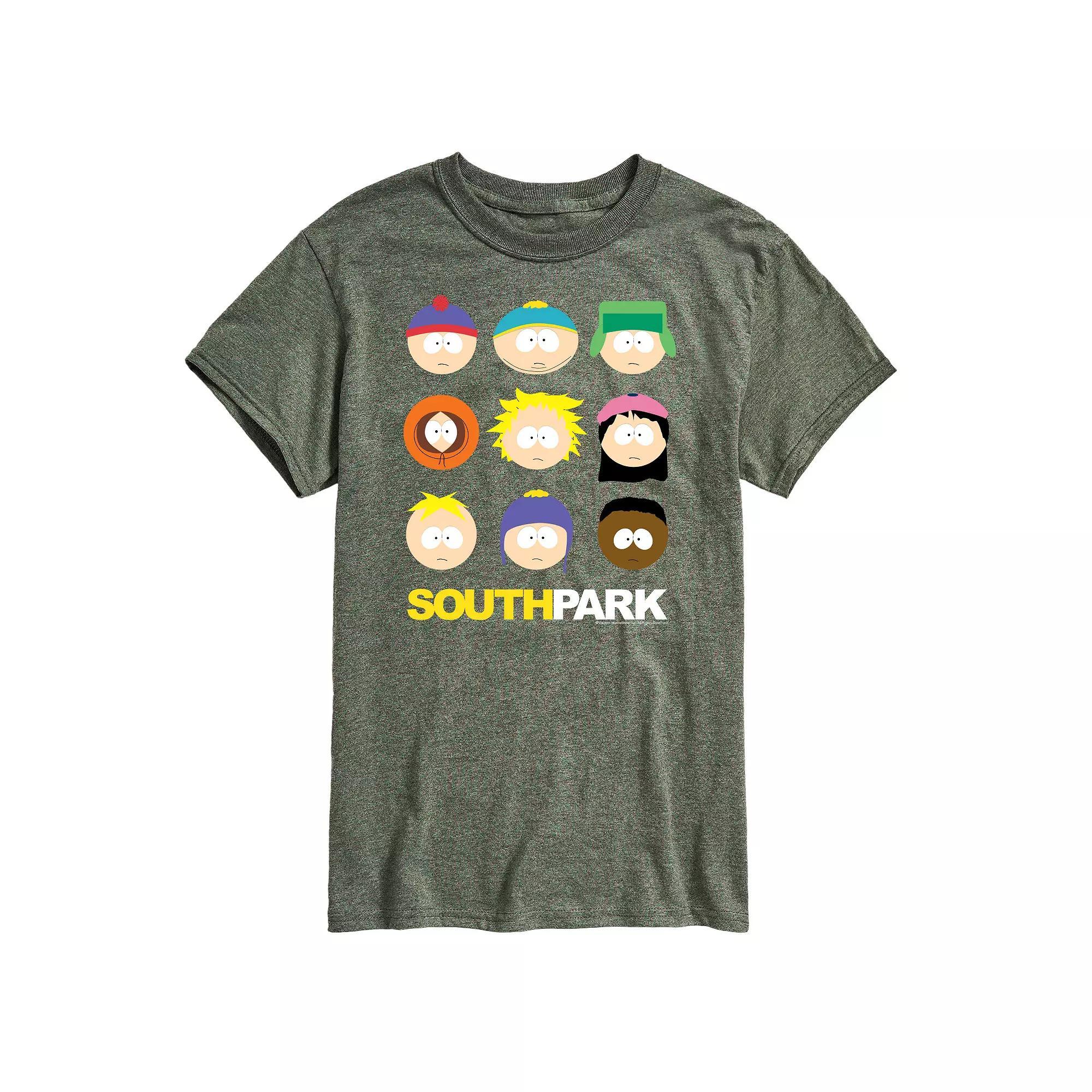 Men's South Park Face Grid Tee,  Product Image