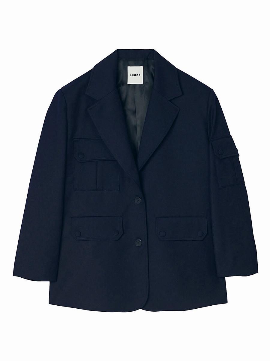 Womens Oversized Suit Jacket Product Image