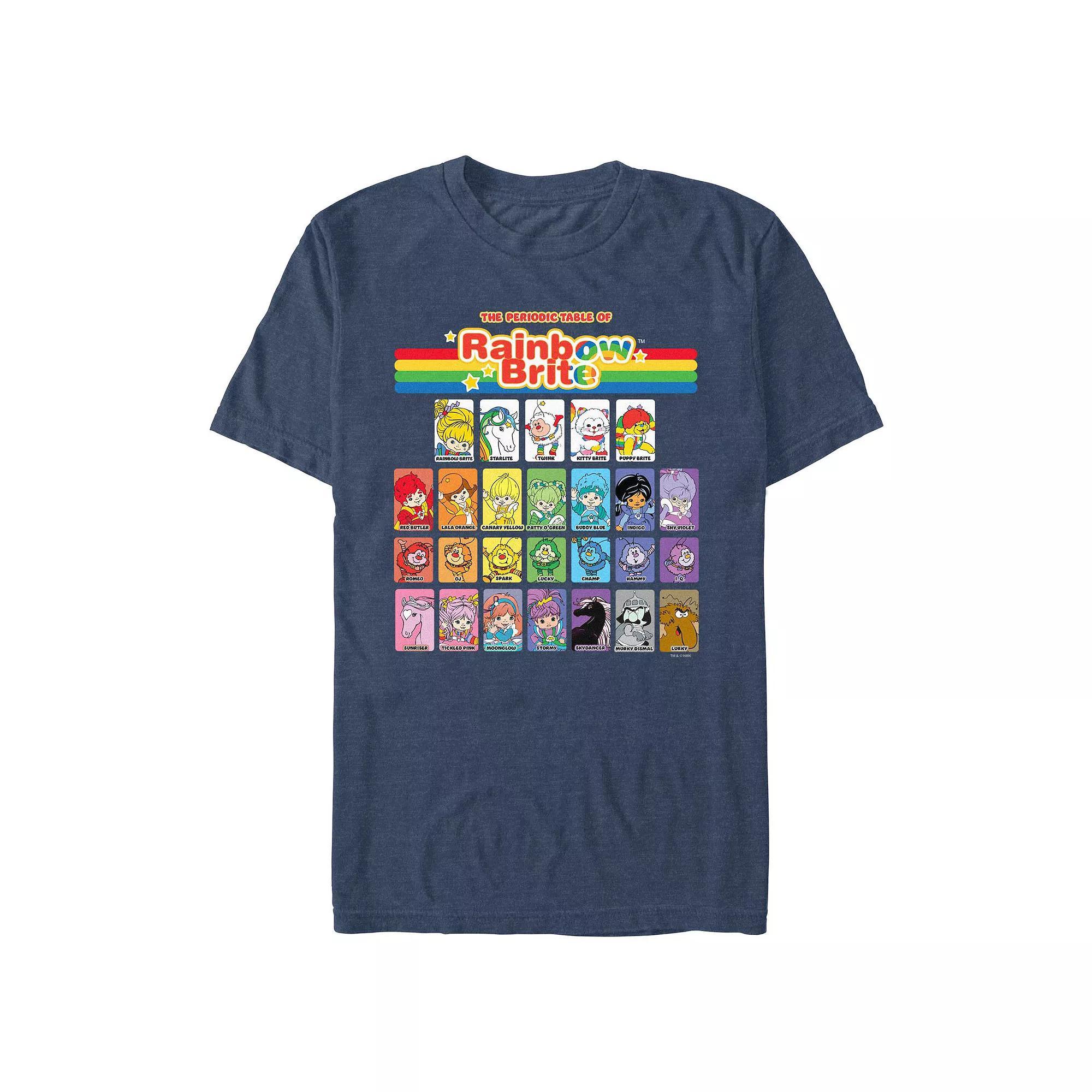 Men's Rainbow Brite Periodic Table Graphic Tee,  Product Image