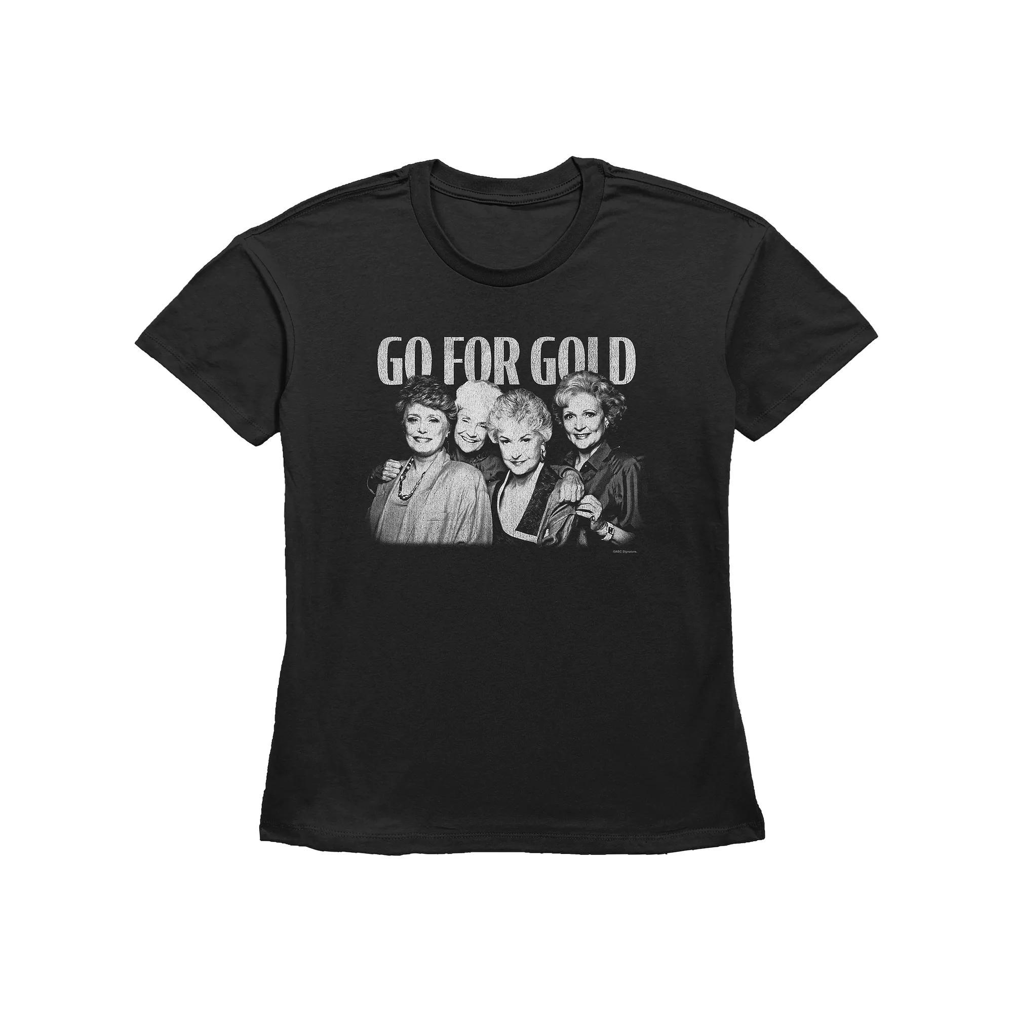 Women's The Golden Girls Go For Gold Graphic Tee,  Product Image