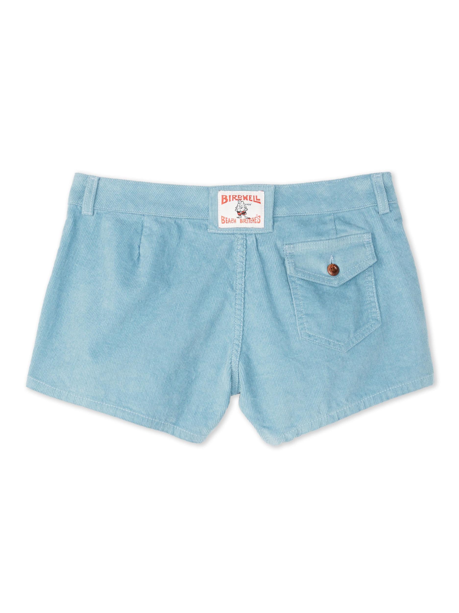 Women's Classic Corduroy Shorts - Light Blue Female Product Image