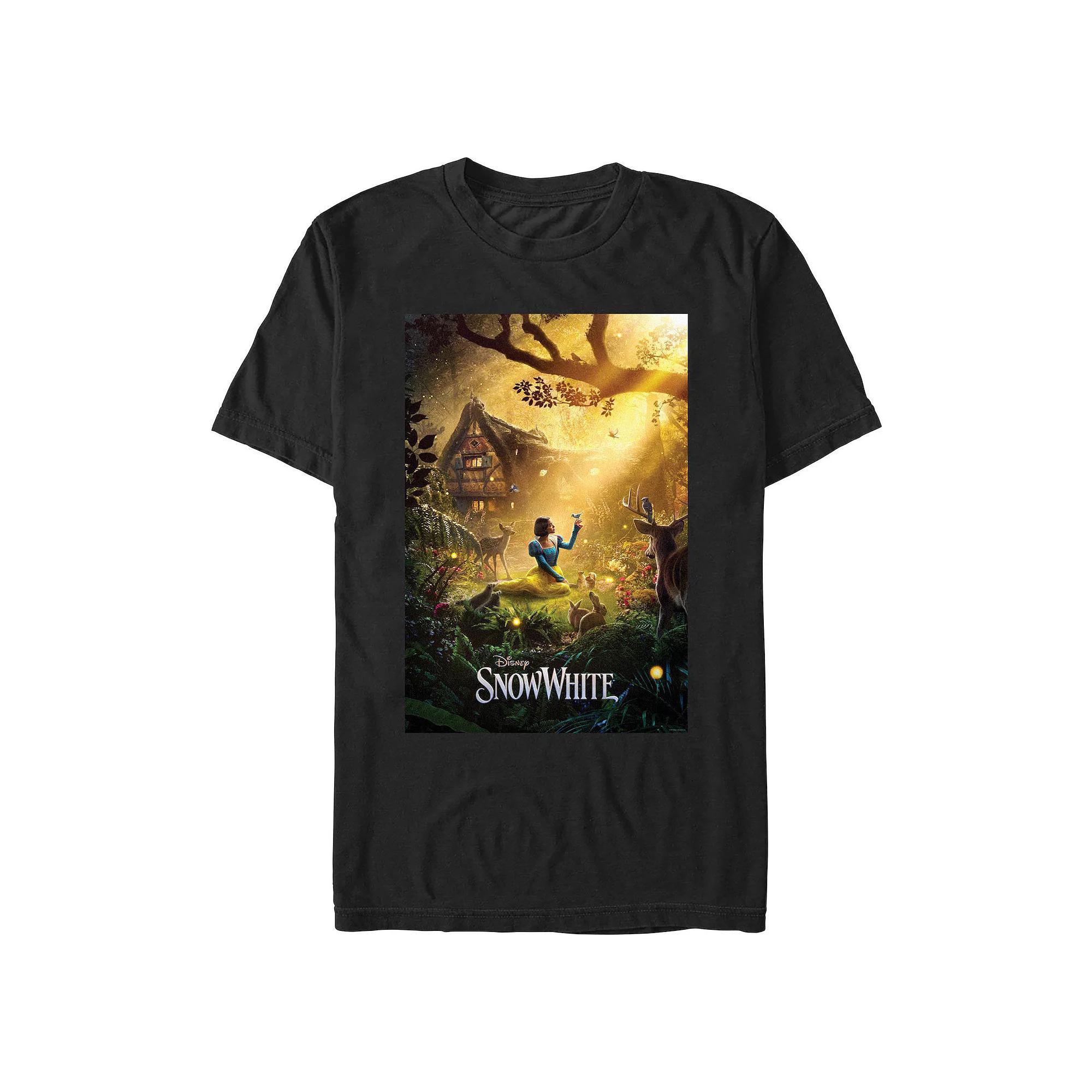 Disney Princess Big & Tall Snow White Live Action Poster Graphic Tee, Men's,  Product Image