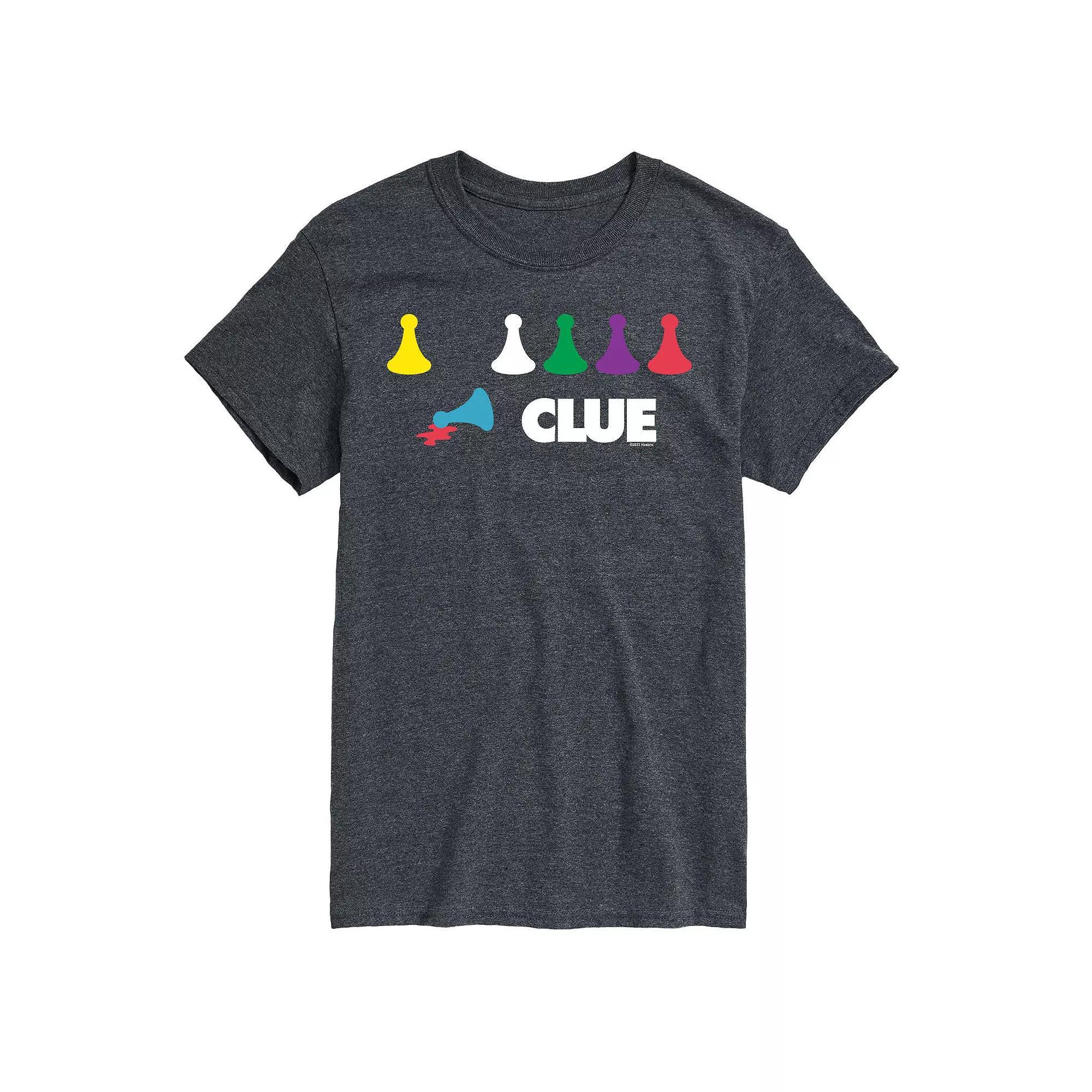 Big & Tall Clue Game Pieces Graphic Tee, Men's, Size: XL Tall, Blue Product Image