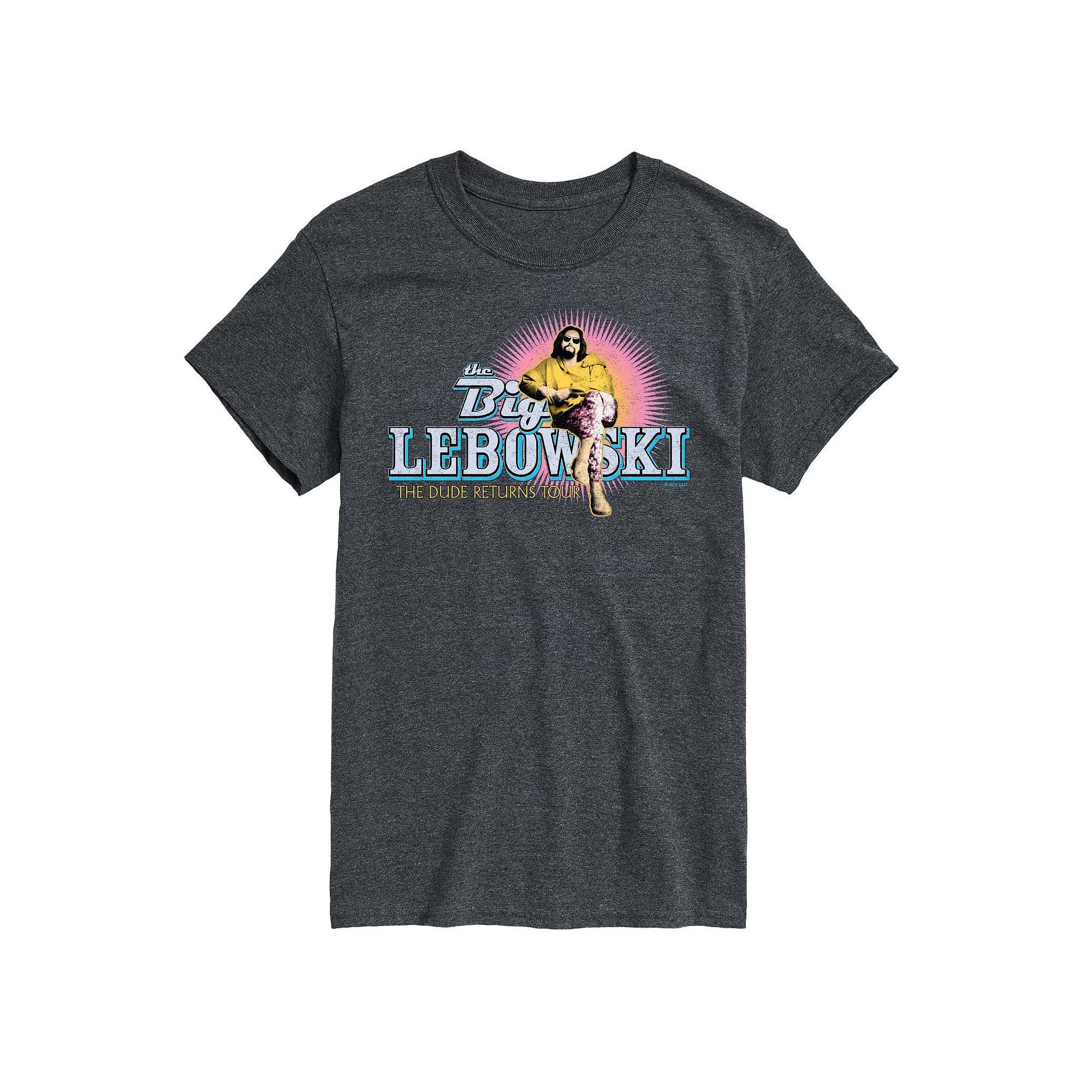 Big & Tall The Big Lebowski Returns to Tour Tee, Men's, Size: XL Tall, Gray Product Image