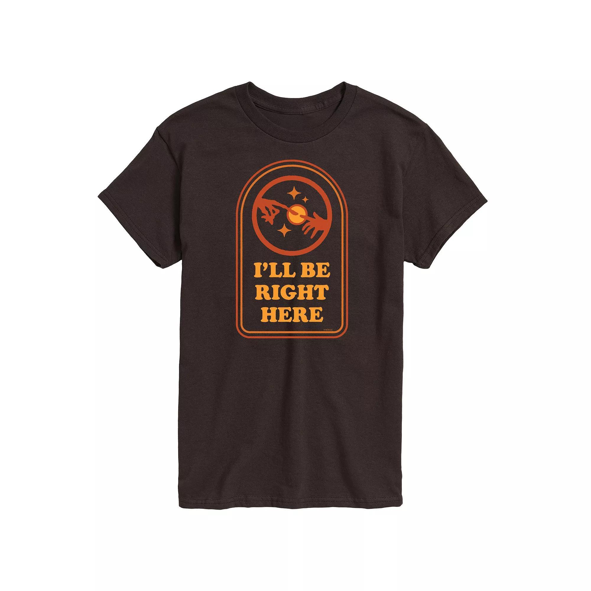 Men's ET I'll Be Right Here Tee,  Product Image