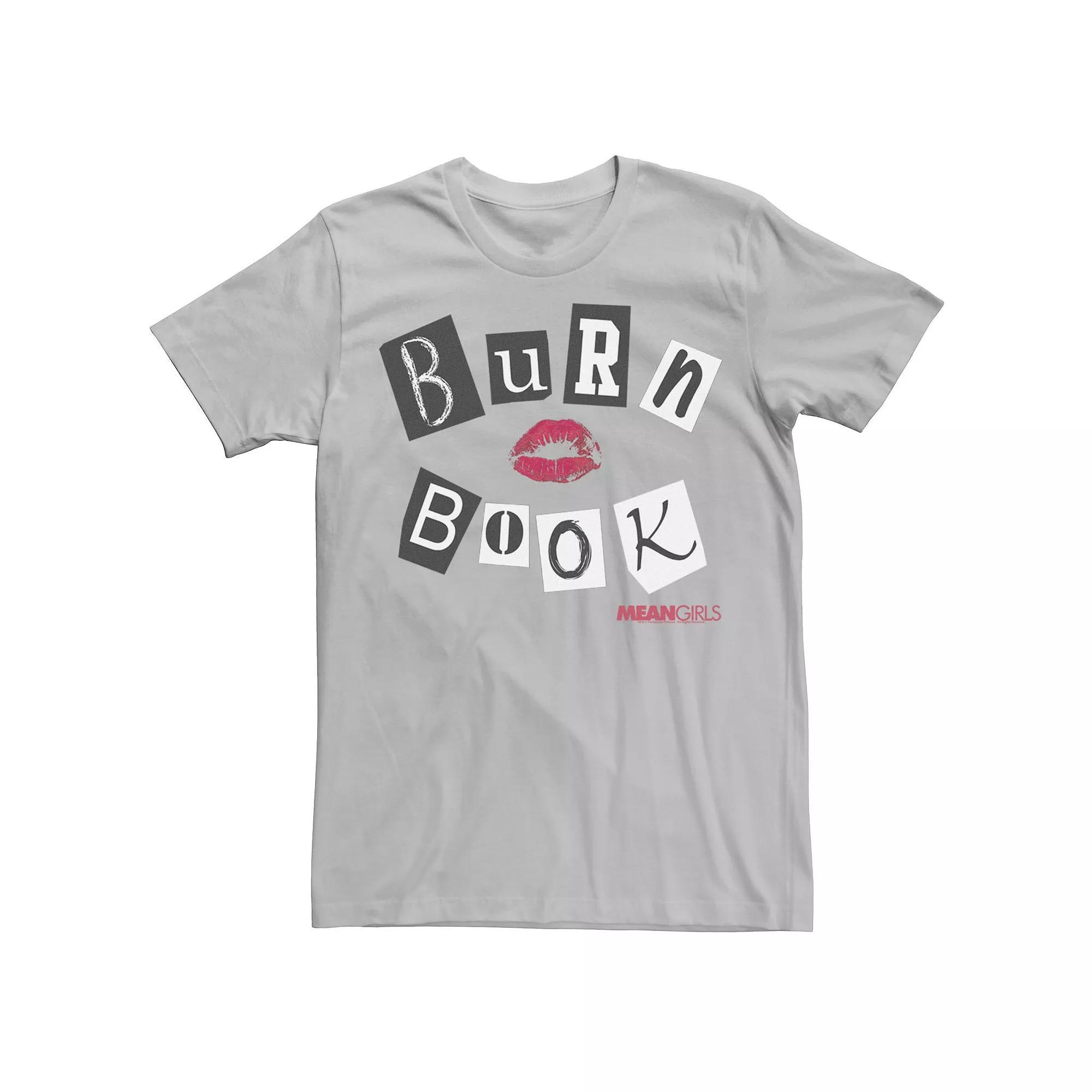 Men's Mean Girls Burn Book Cover Tee,  Product Image