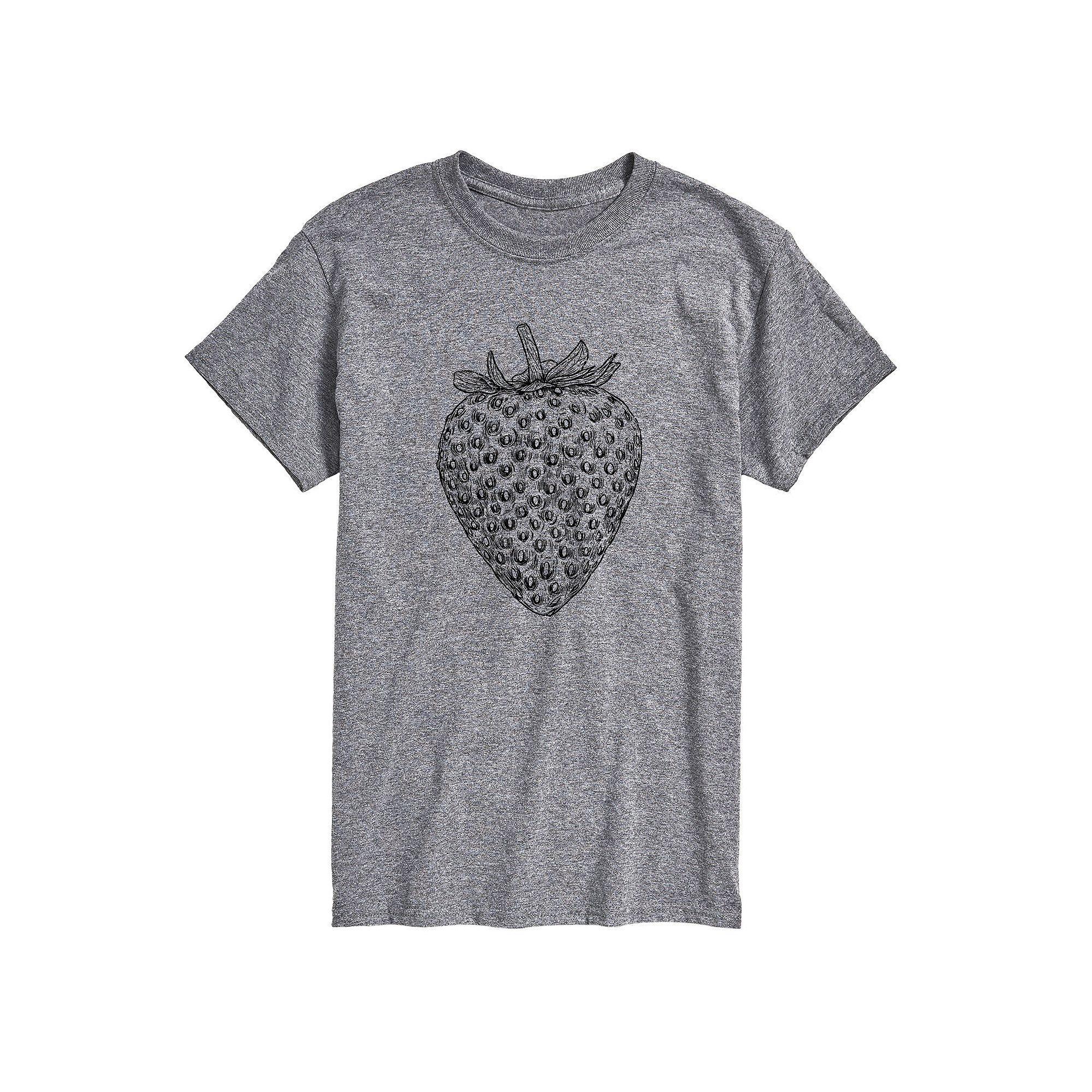 Men's Strawberry Sketch Graphic Tee,  Product Image