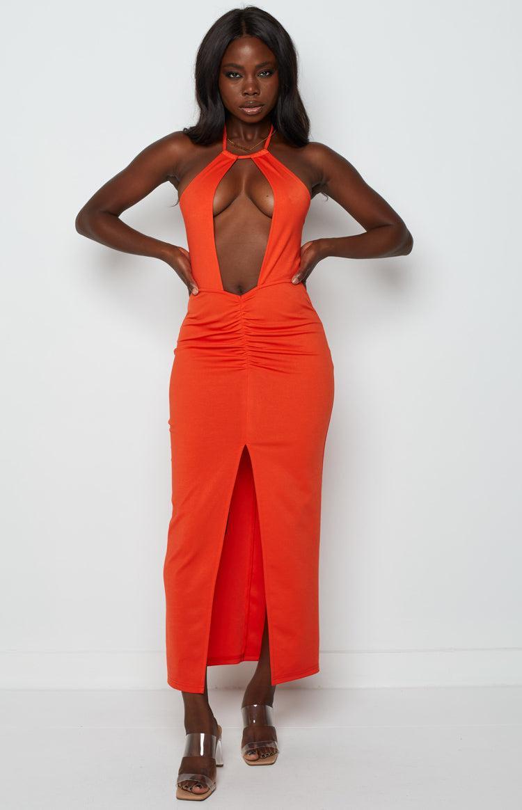 Lifelong Red Midi Dress Product Image