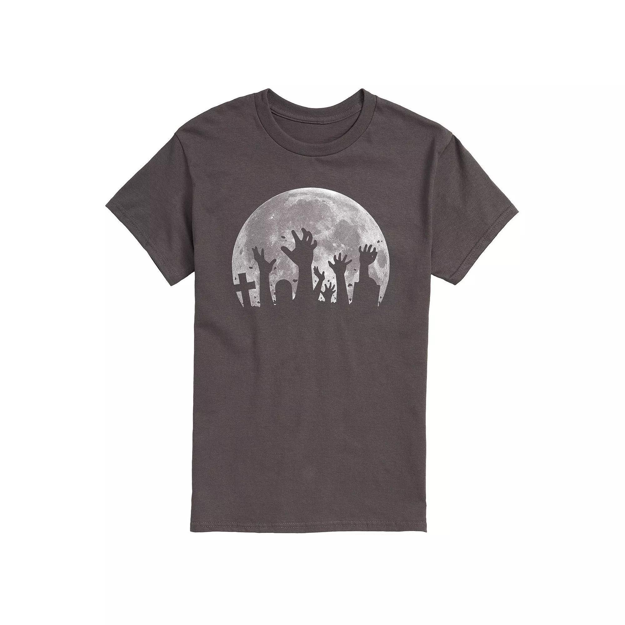 Men's Zombie Hands Graveyard Tee,  Product Image