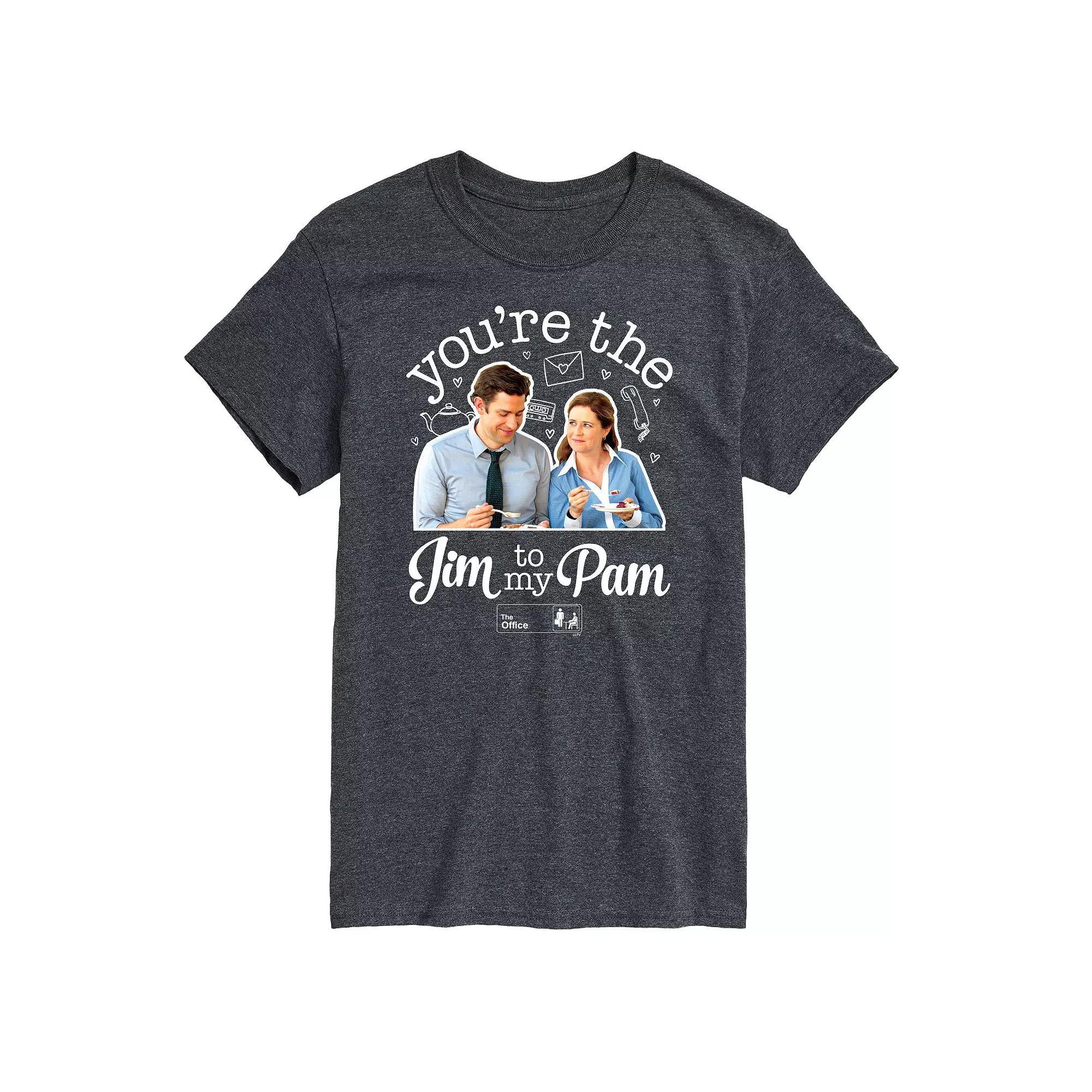 Men's The Office Jim To My Pam Tee,  Product Image