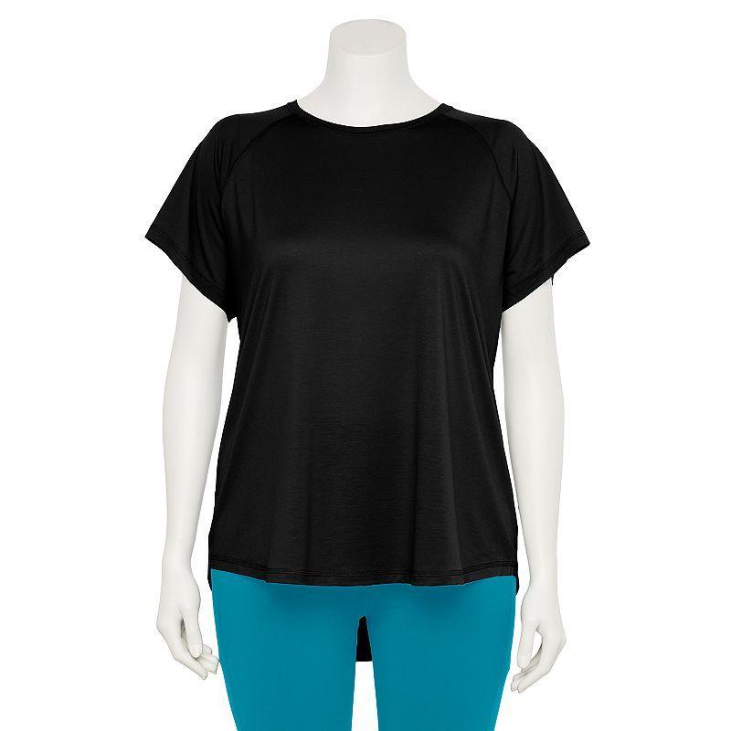 Plus Size Tek Gear Core Raglan Tee, Womens Product Image