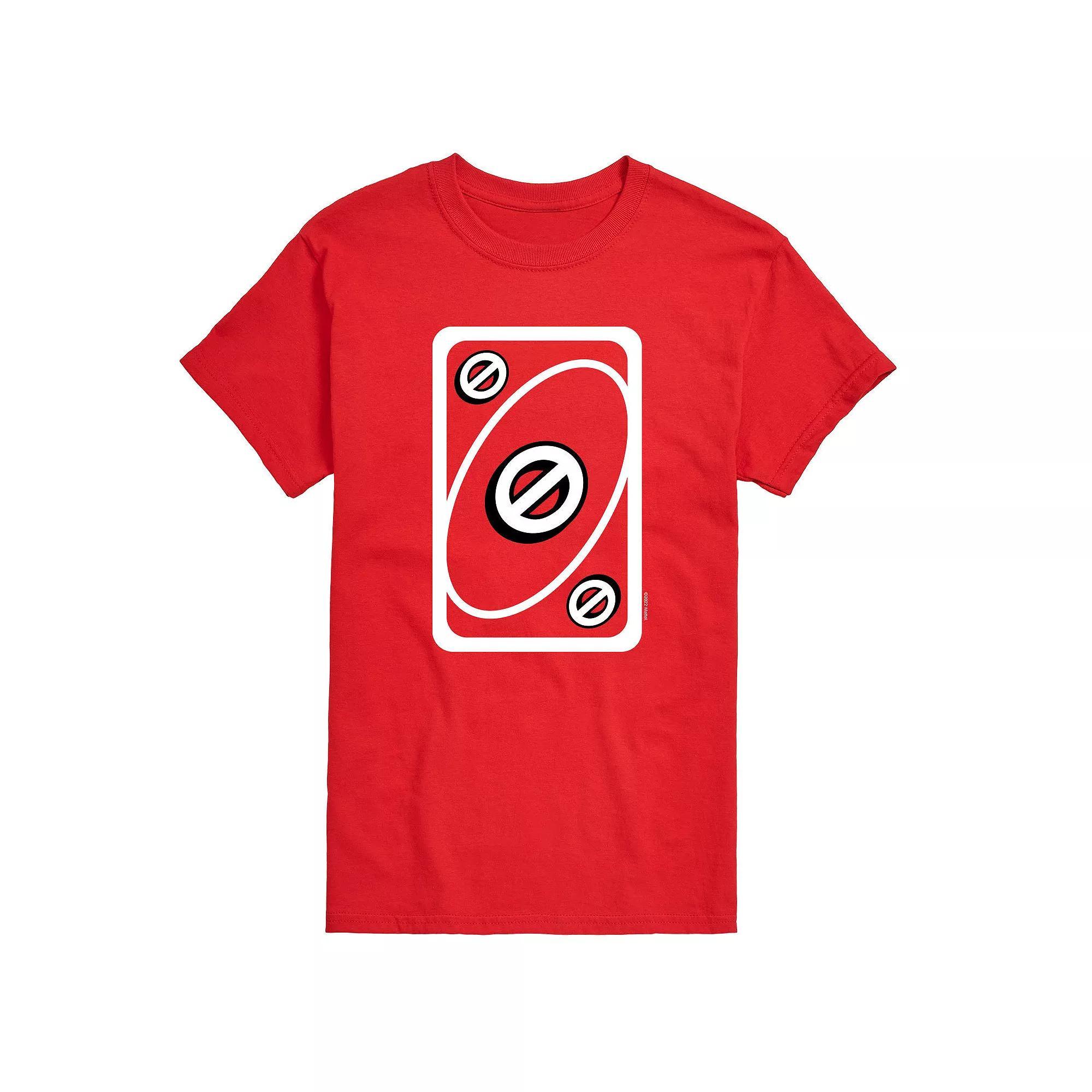 Men's Mattel UNO Red Skip Card Tee,  Product Image