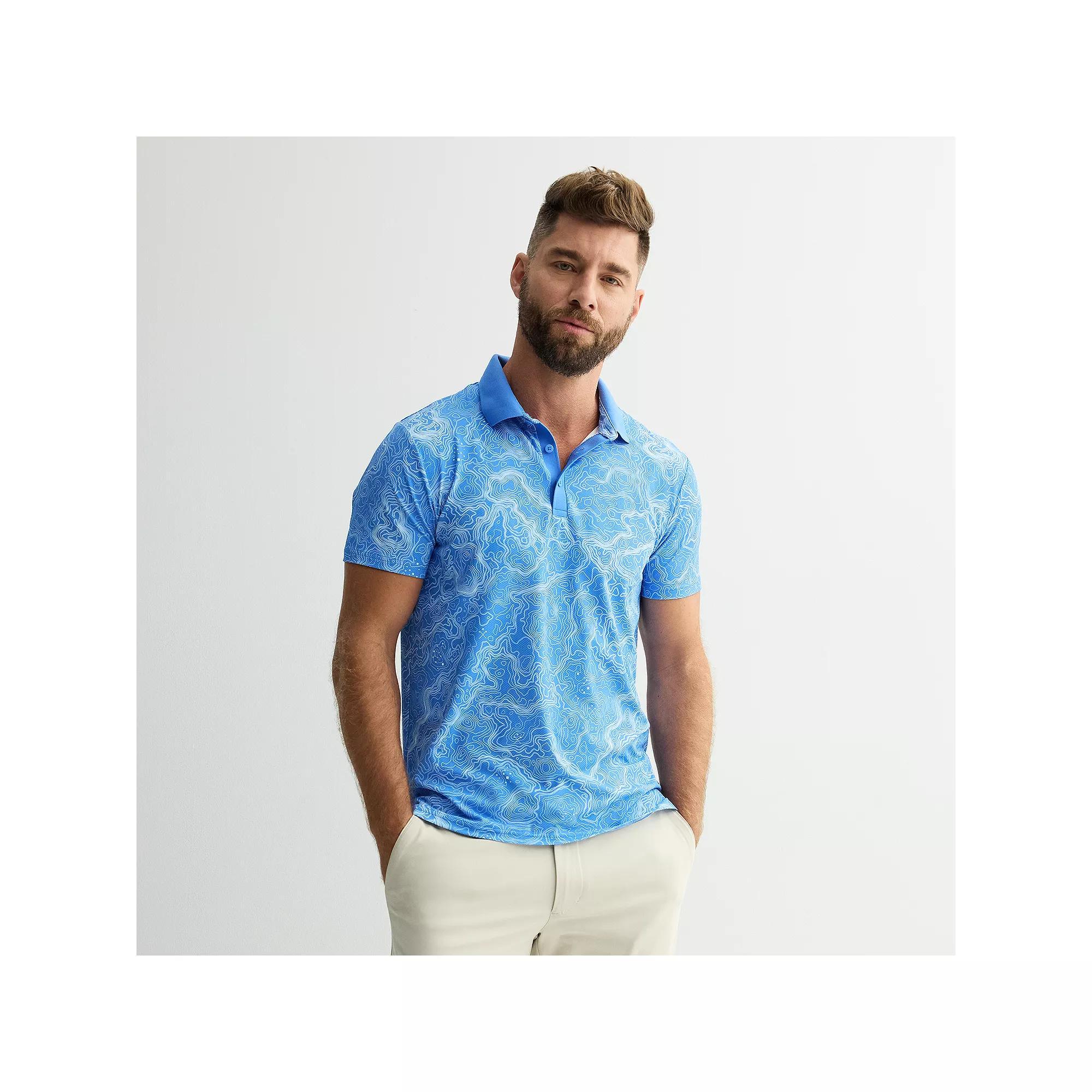 Men's FLX Print Performance Polo,  Product Image