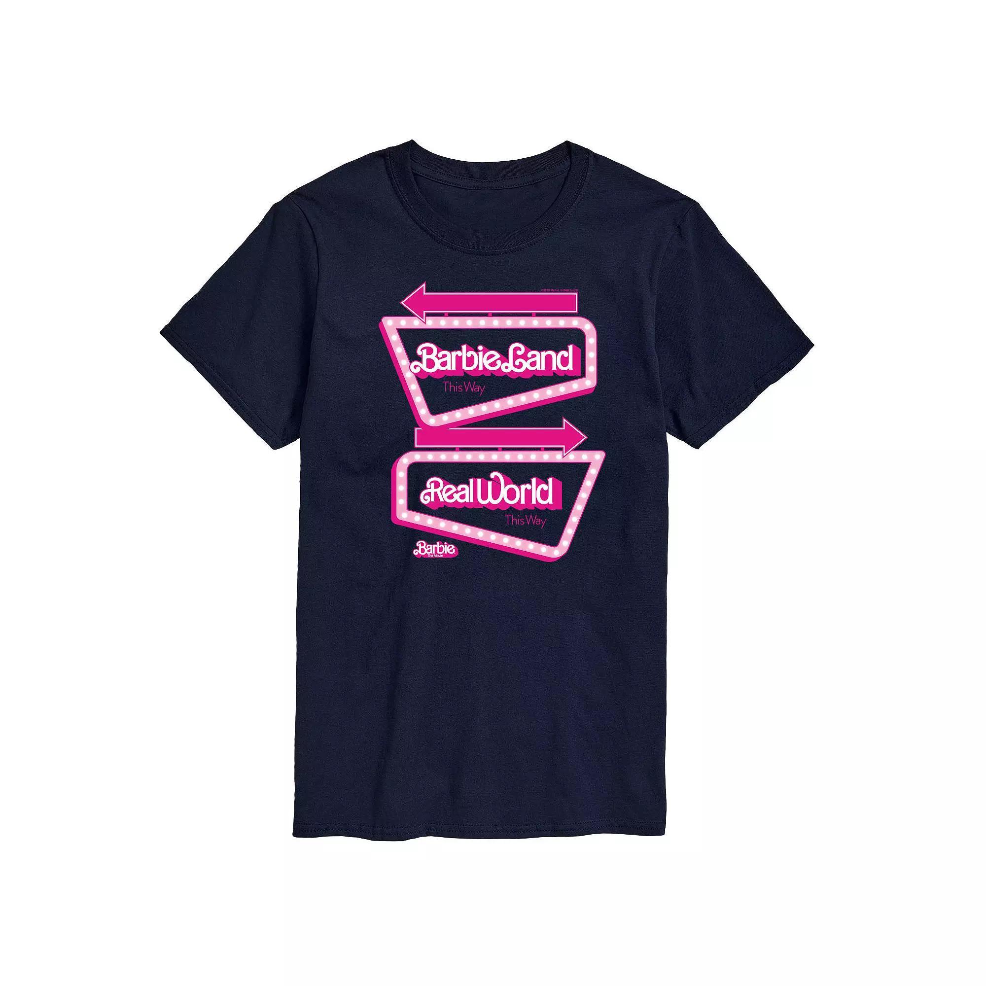 Big & Tall Barbie™ The Movie Barbieland Graphic Tee, Men's,  Product Image