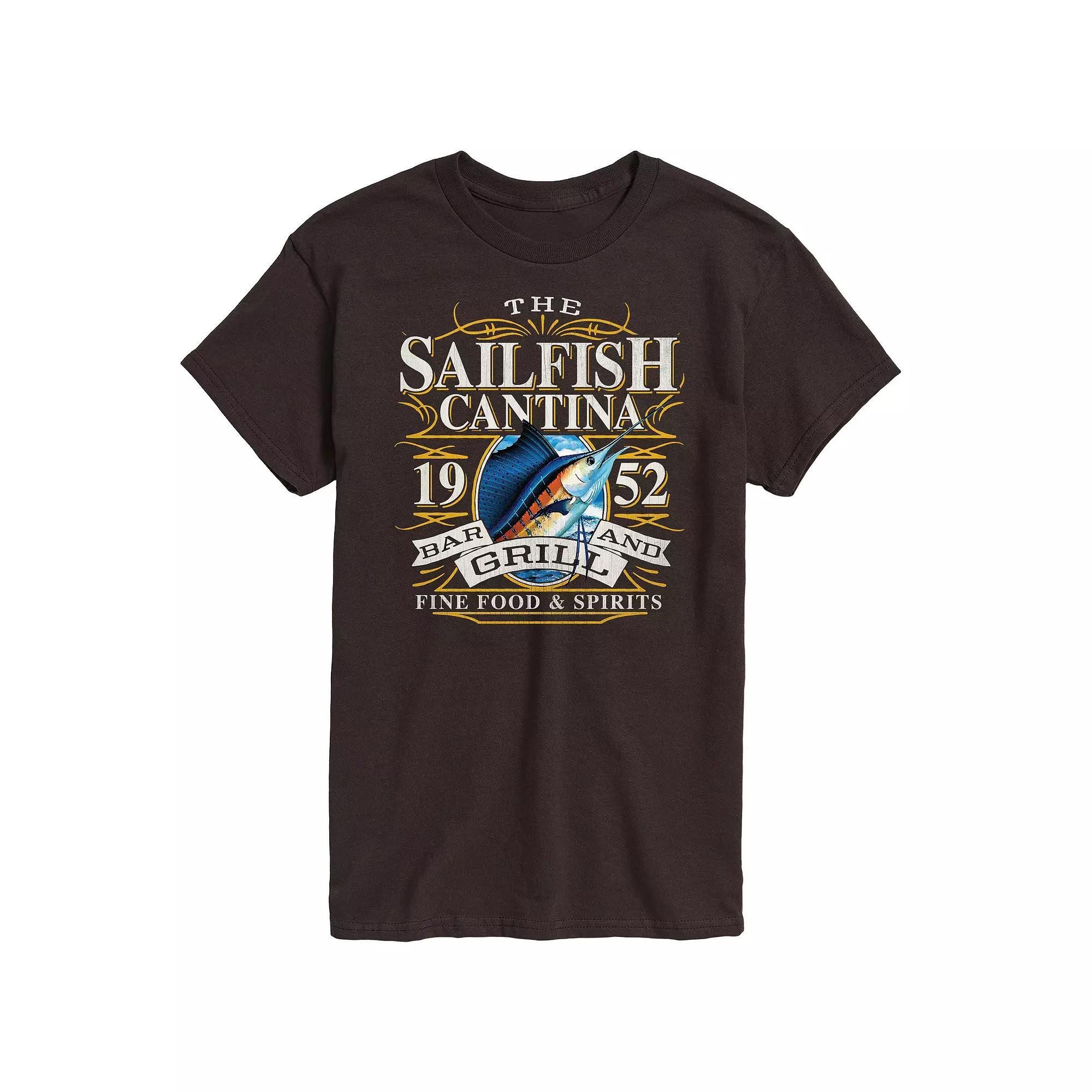 Big & Tall Sailfish Cantina Tee, Men's,  Product Image