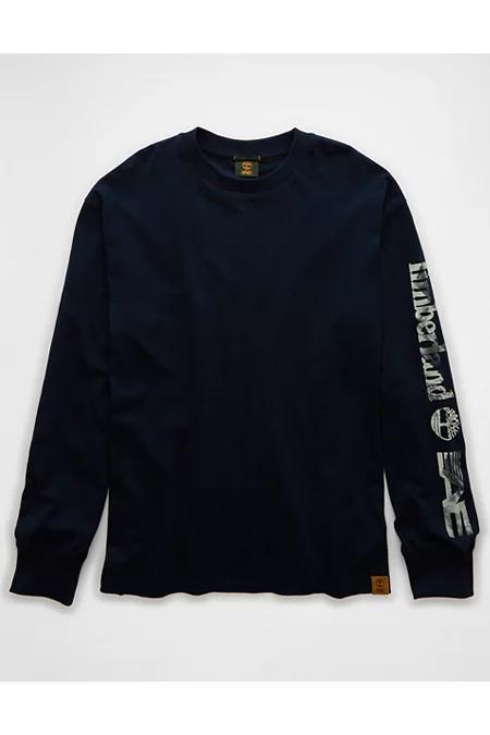 Timberland x AE Long-Sleeve Graphic T-Shirt Men's Product Image